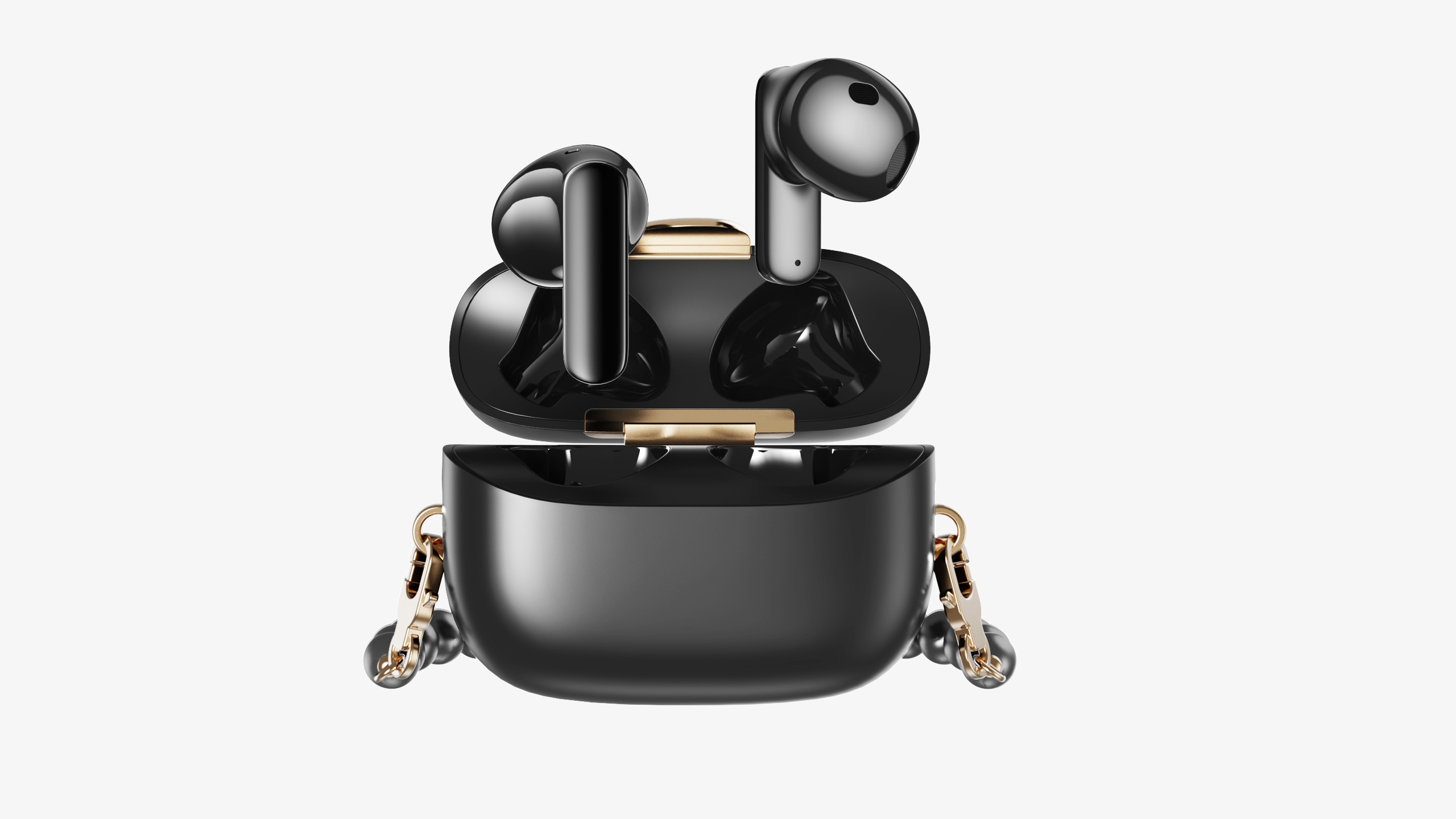 tws，Bluetooth headset，Bag，female sex，dopamine，color，trend，