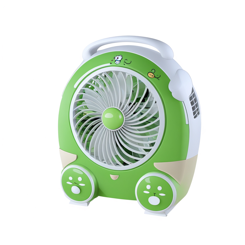Cartoon fan，industrial design，ai，SD，