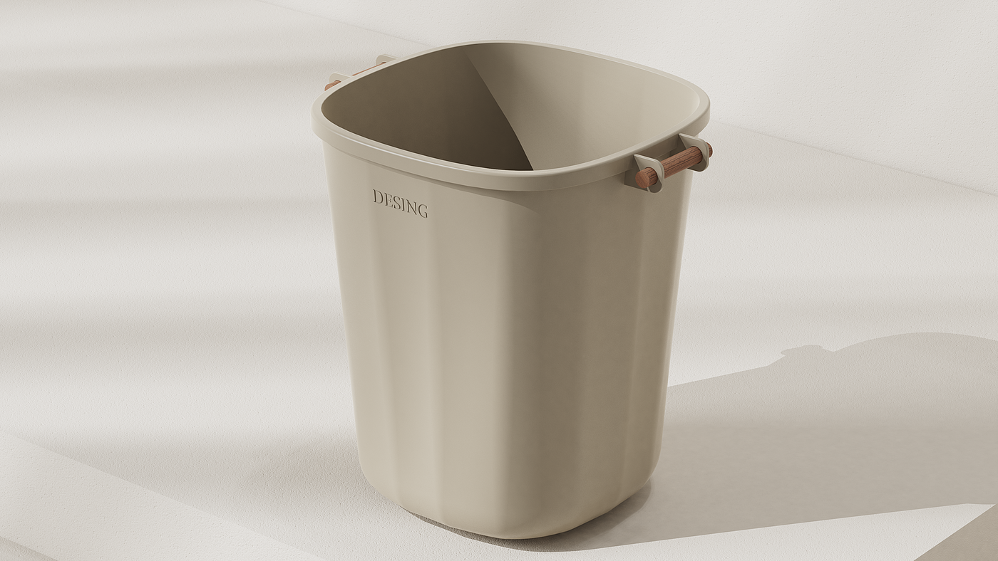 Trash can design，Large trash can，Kitchen trash can，Oversized trash can，Garbage collection，