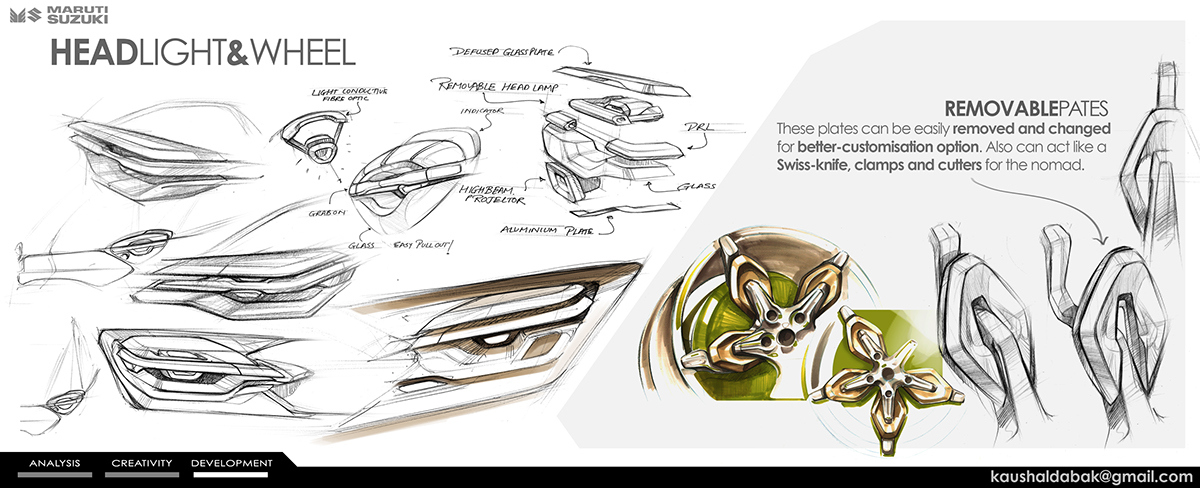 Suzuki，Off-road vehicle，concept，suv，Hand drawn，