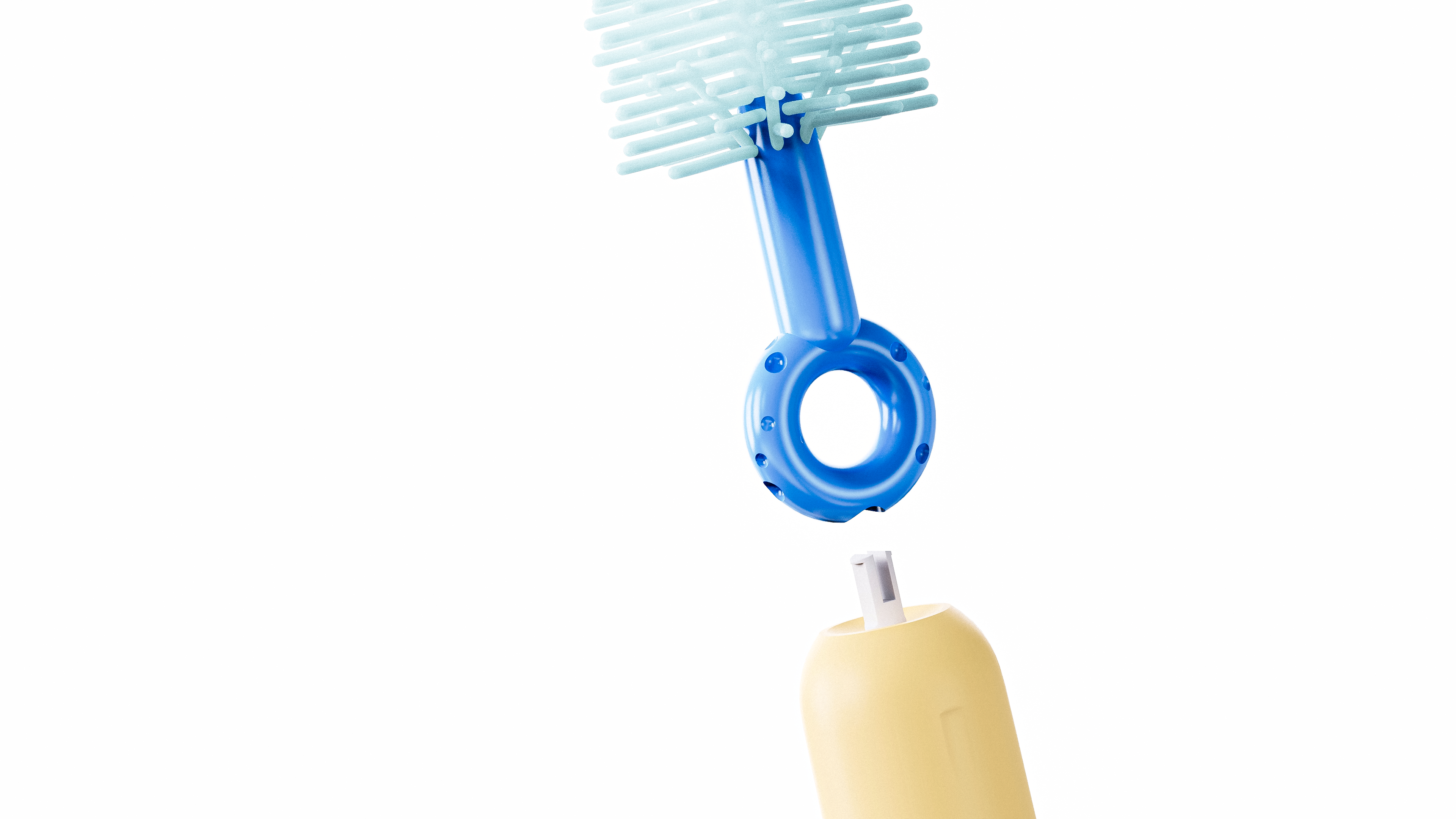 Appearance design，industrial design，Maternal and infant products，milk bottle brush，Injection Molding Products，