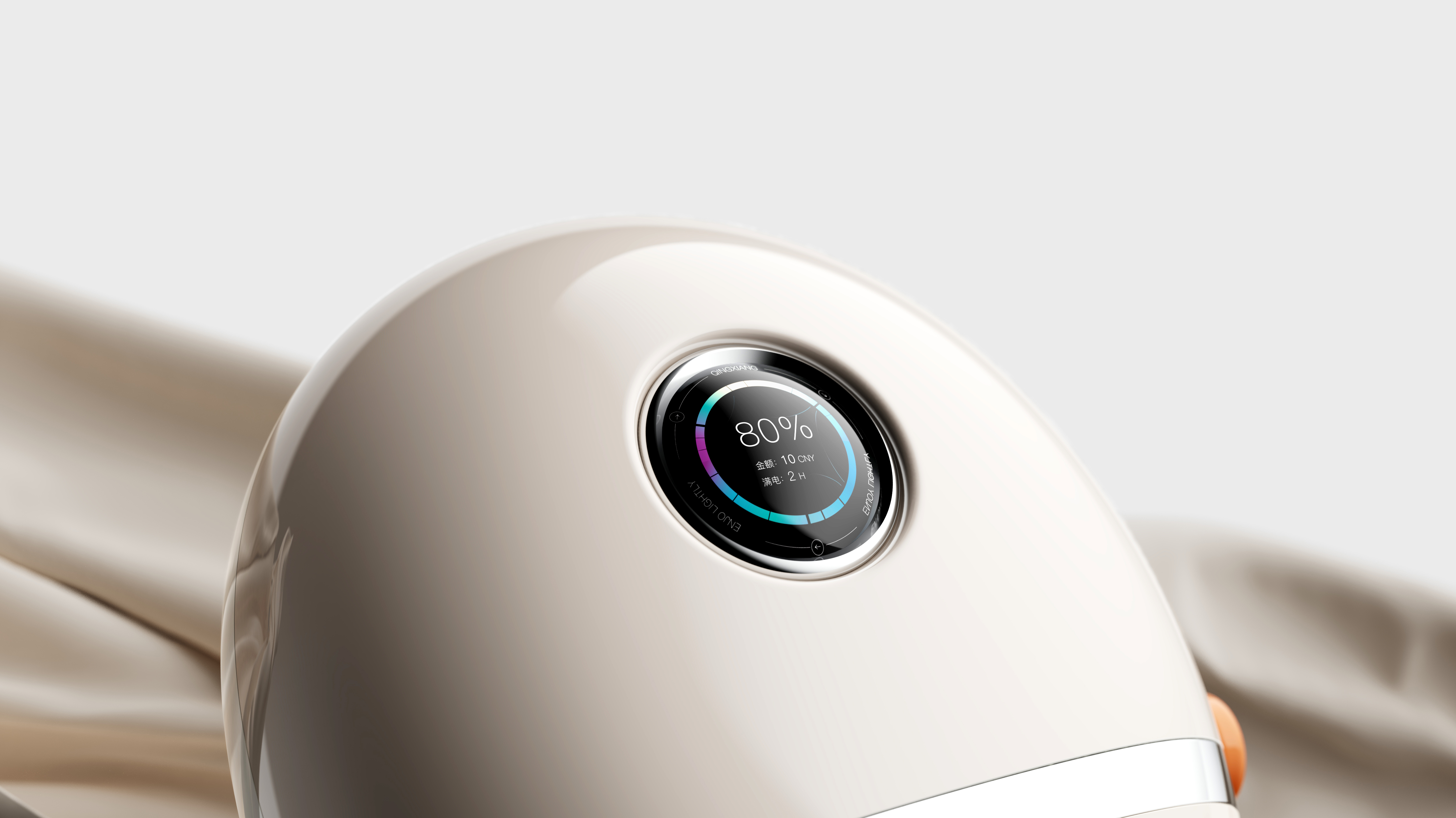 Charging pile，automobile，yifeeling，A touch，modeling，Render，young people，Retro，