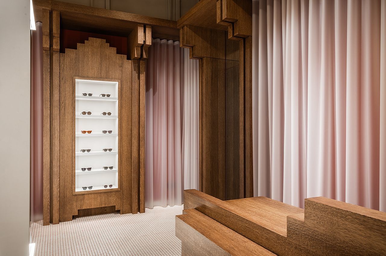 glasses shop，furniture，Interior design，environmental design，