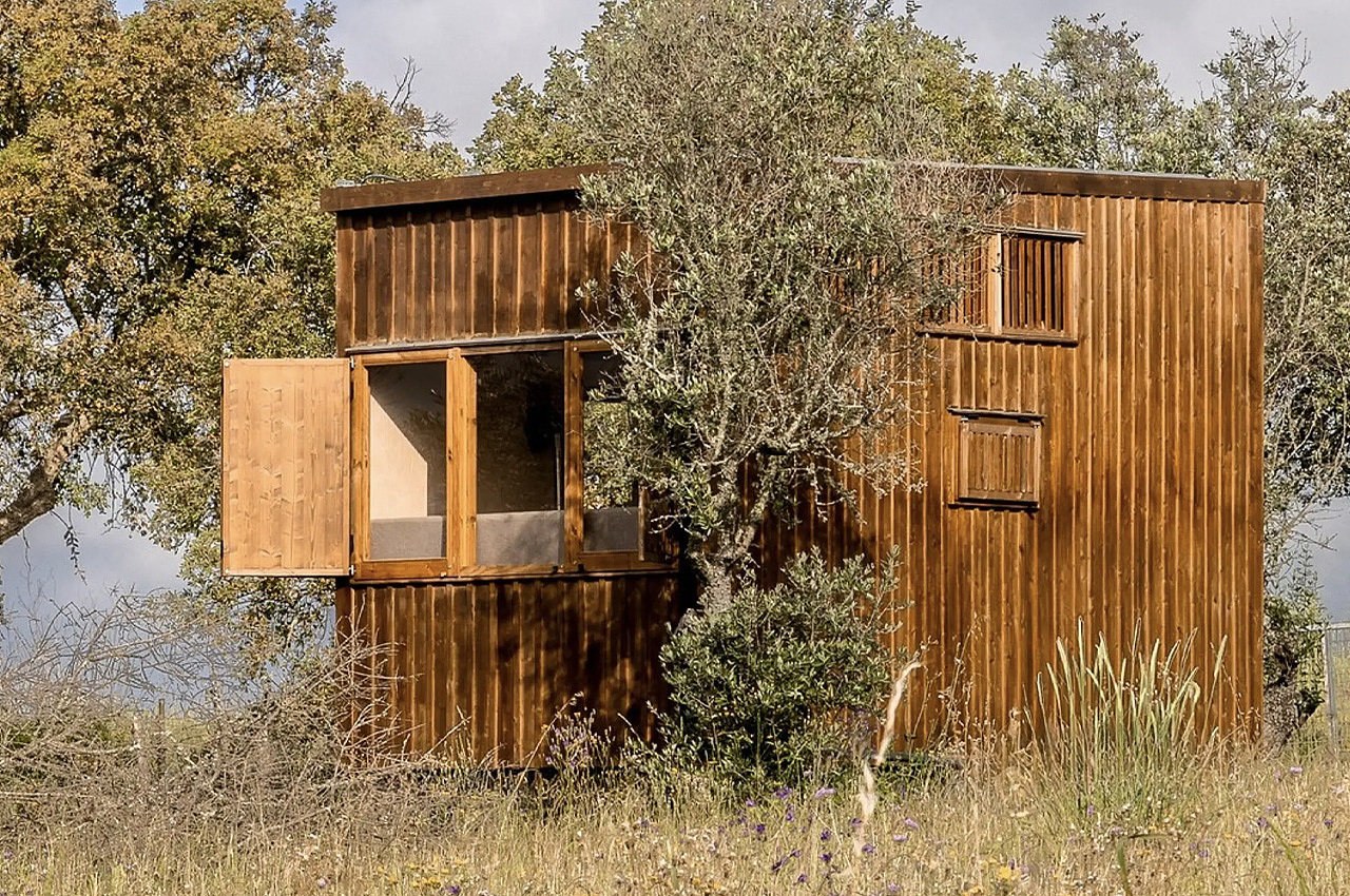 Madeiguinco，Micro residence，environmental design，Pego，