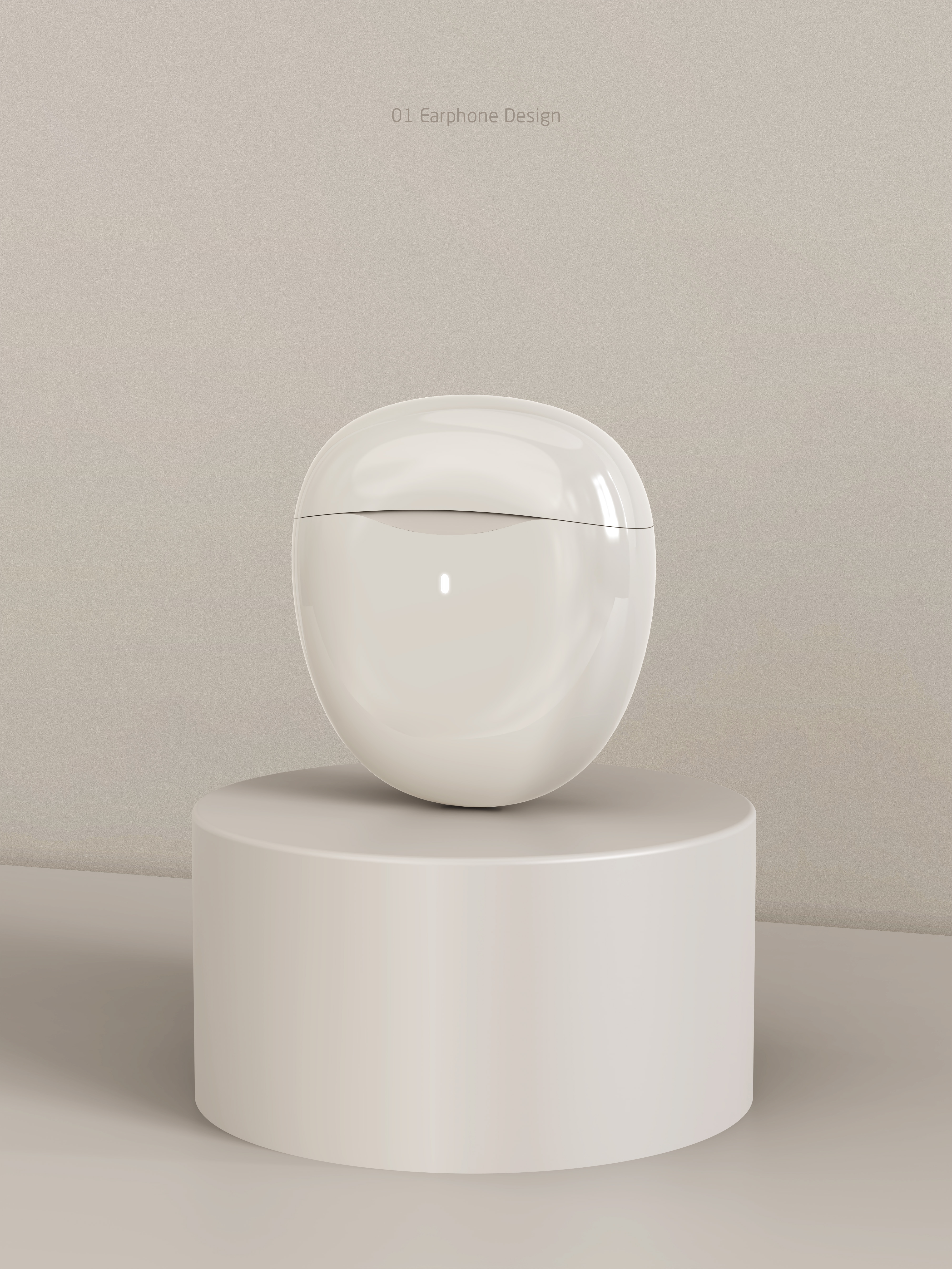 Semi-In-Ear Wireless Bluetooth Headset，