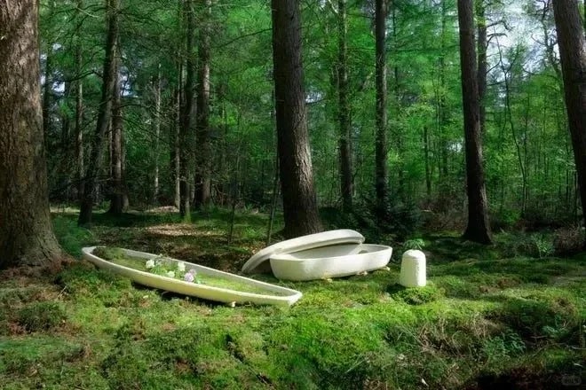 Environmental protection design，coffin，Degradable design，product design，industrial design，If design award，Red dot award，Design Award Declaration，