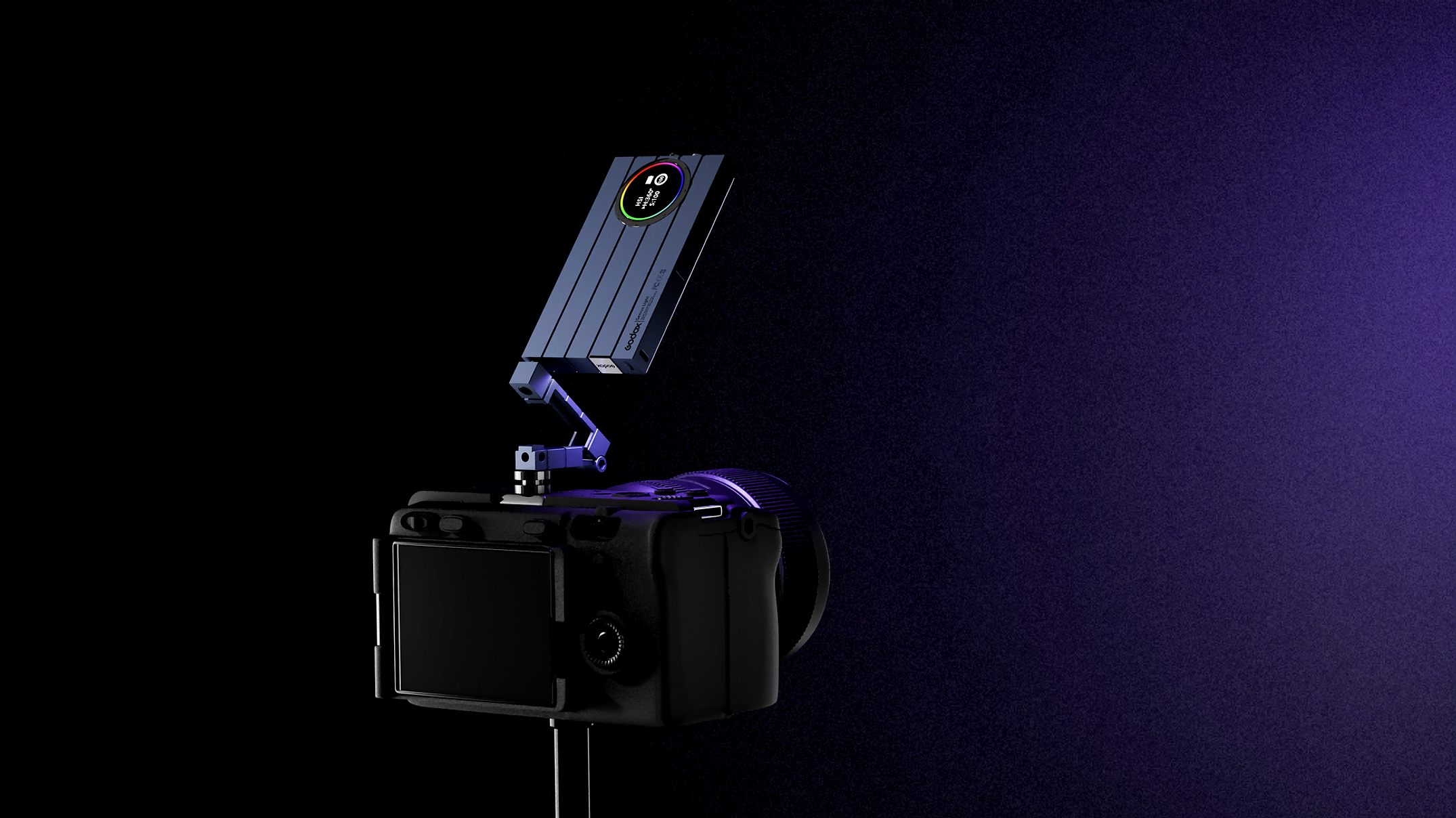 Shenniu, photographic light supplement lamp, RGB lamp, professional equipment，