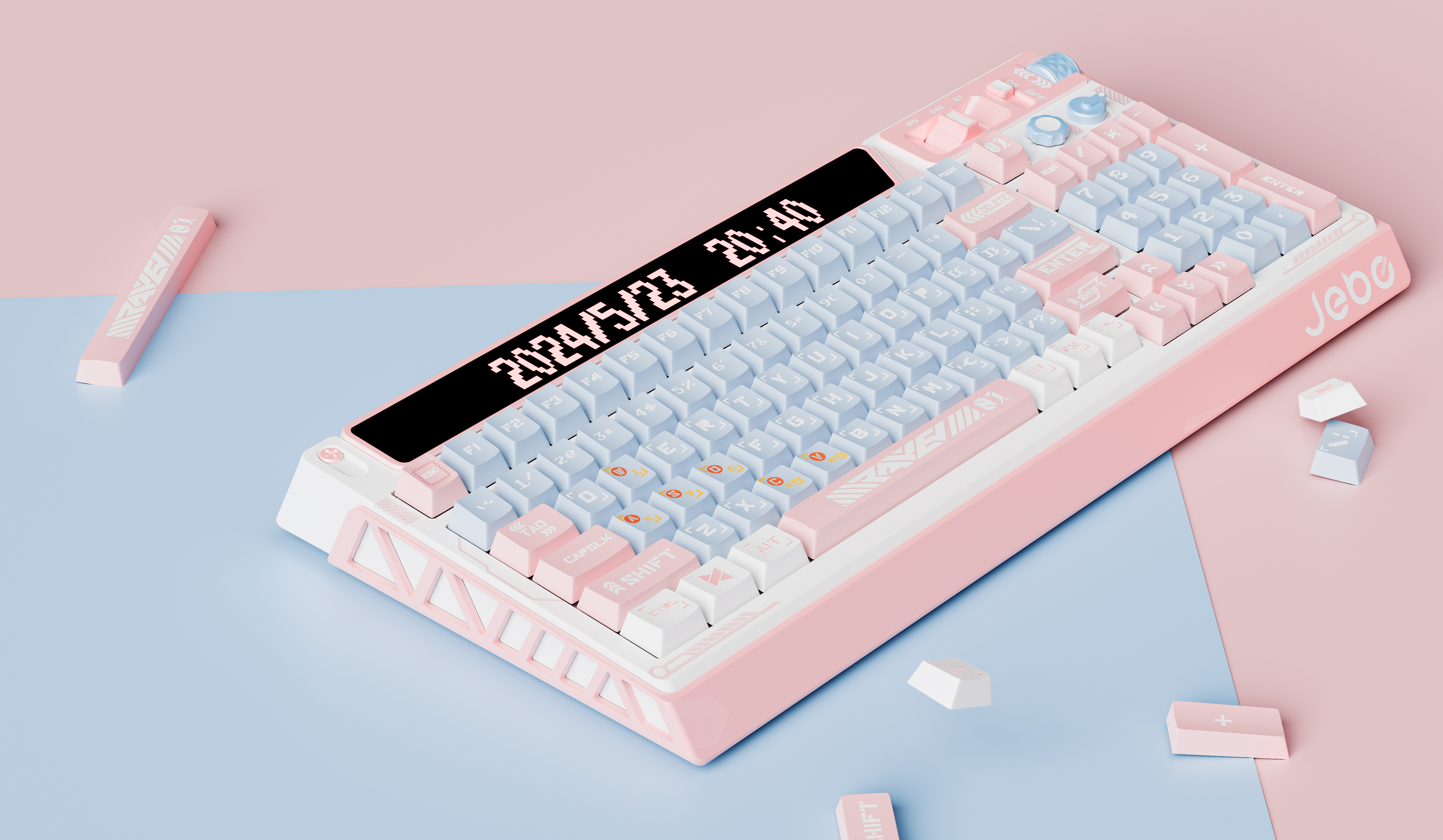 Mechanical keyboard，keyboard，electronic product，product design，Product appearance，Household appliances，Product rendering，Office products，