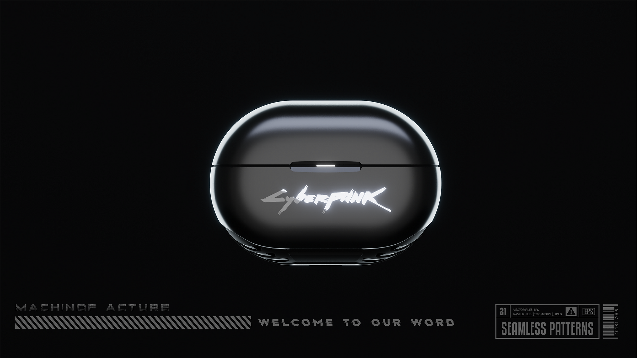 tws，Cyberpunk，TWS headset，Game headset，E-sports headset，