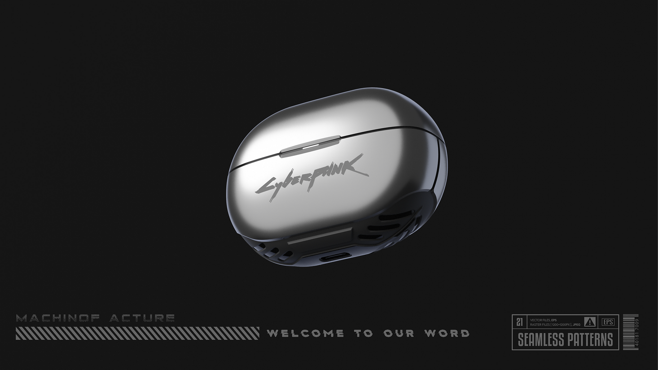 tws，Cyberpunk，TWS headset，Game headset，E-sports headset，