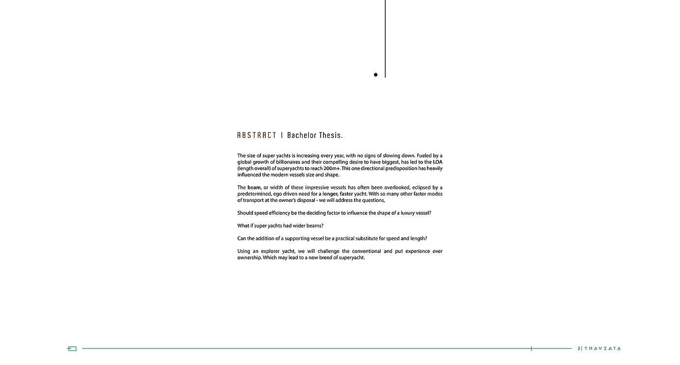 Traviata FMP，ship，Design ideas，