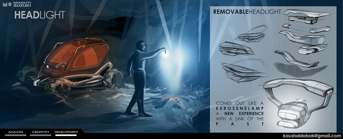 Suzuki，Off-road vehicle，concept，suv，Hand drawn，