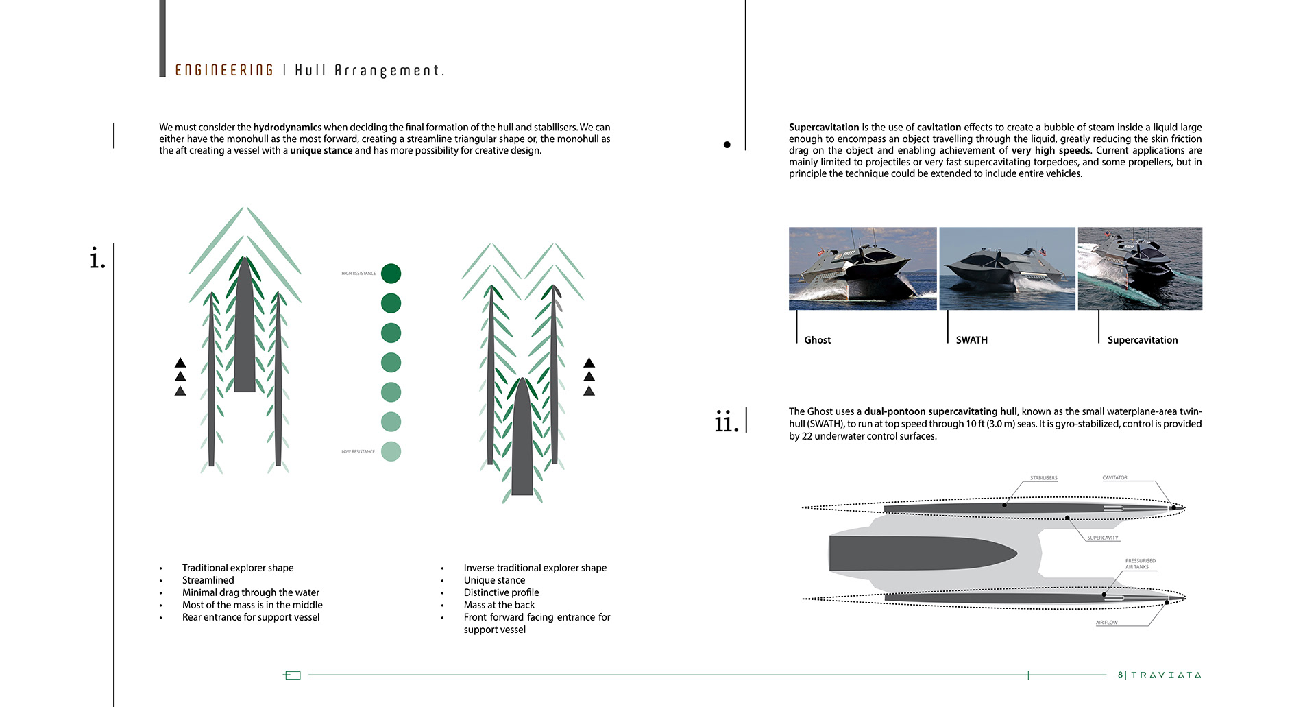 Traviata FMP，ship，Design ideas，