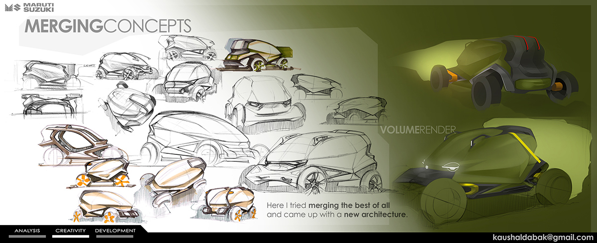 Suzuki，Off-road vehicle，concept，suv，Hand drawn，