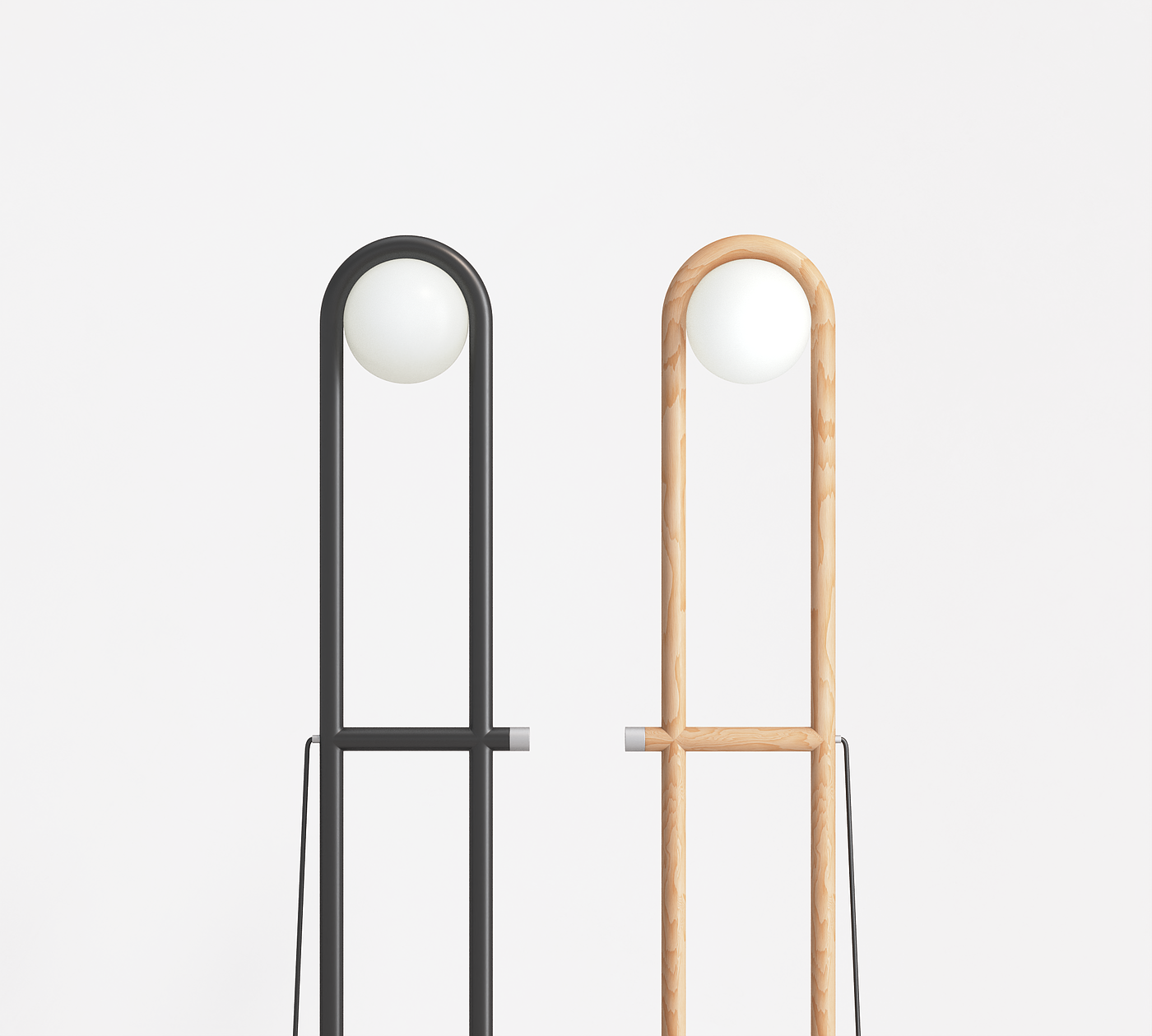 Floor lamp，lamps and lanterns，concise，Glass，
