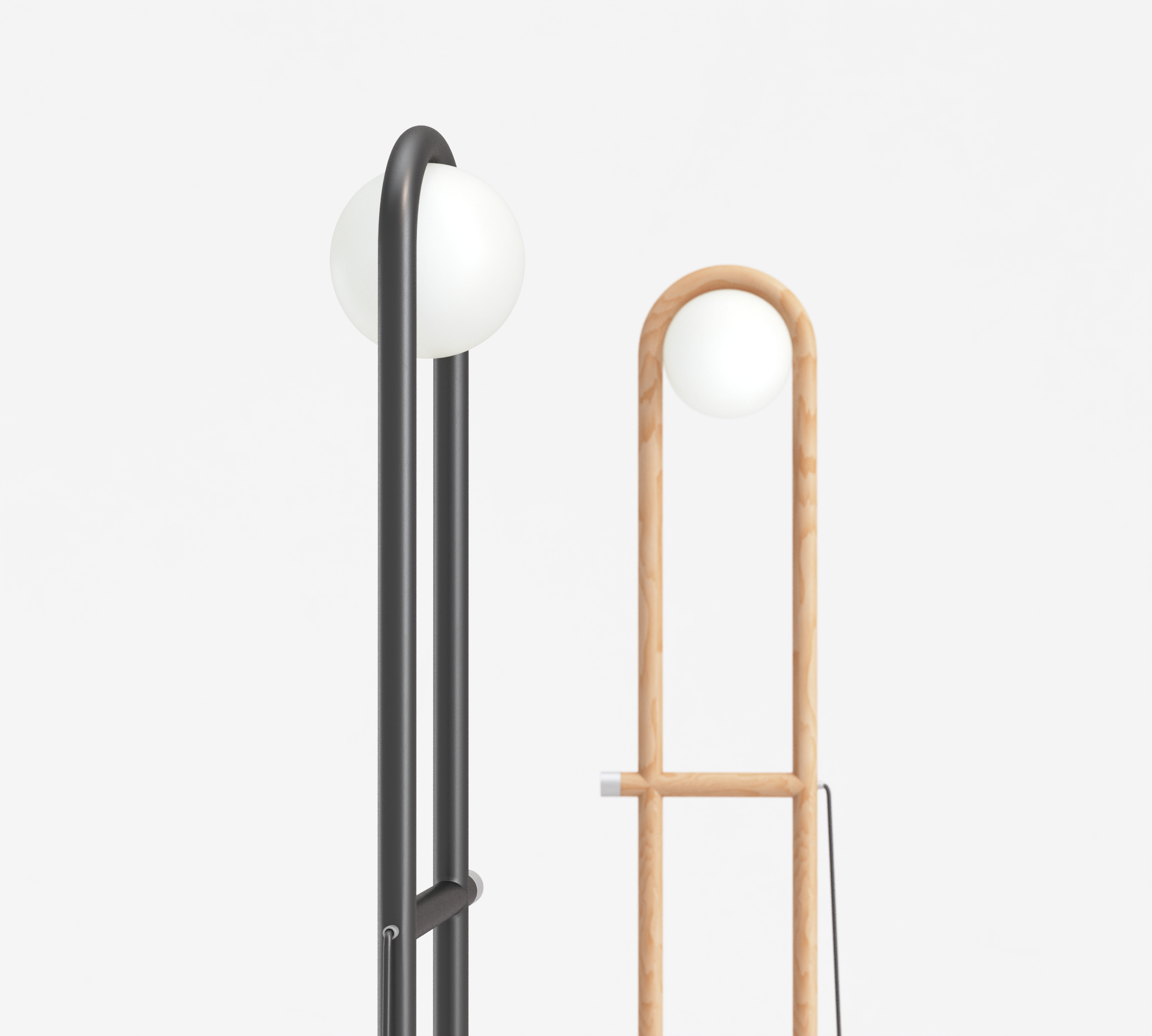 Floor lamp，lamps and lanterns，concise，Glass，