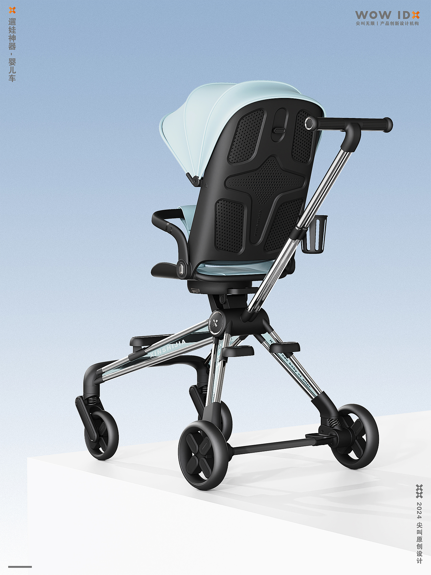 Baby walking artifact，baby carriage，Children carts，wheelbarrow，Portable car，