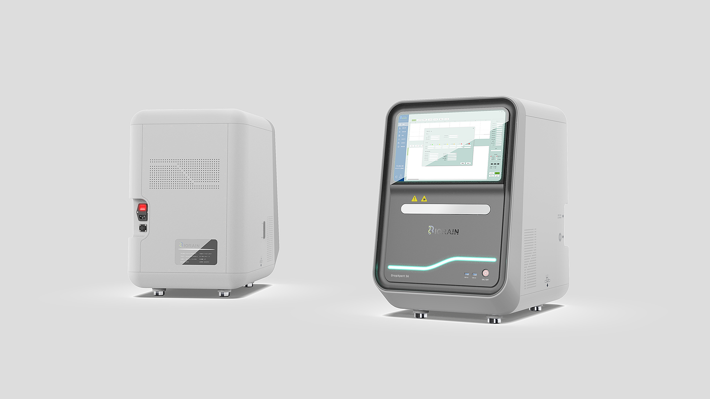 Digital PCR instrument，medical apparatus and instruments，Gene detection，Medical products，Medical health，biotechnology，industrial design，Appearance modeling，