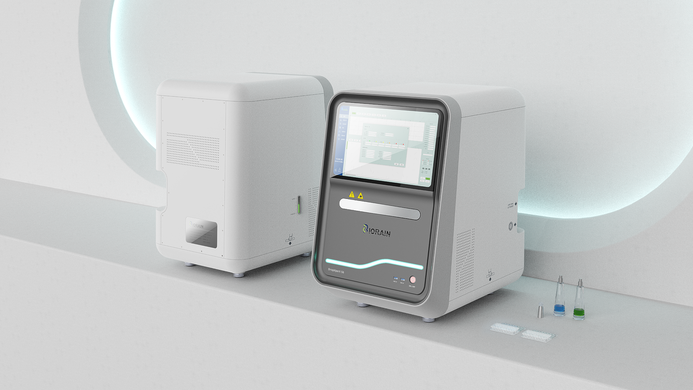 Digital PCR instrument，medical apparatus and instruments，Gene detection，Medical products，Medical health，biotechnology，industrial design，Appearance modeling，