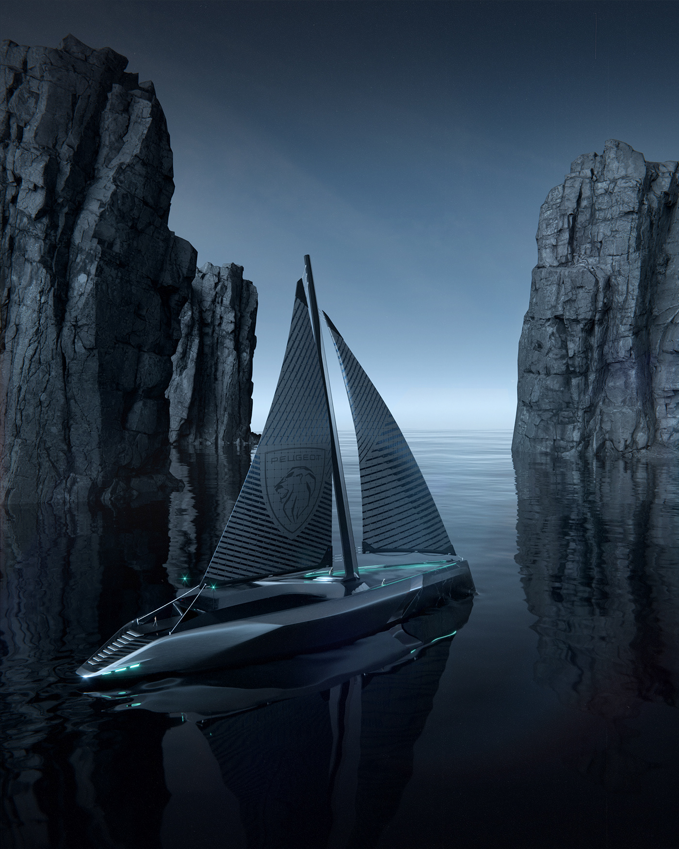 peugeot，E，yacht，Noah's Ark，