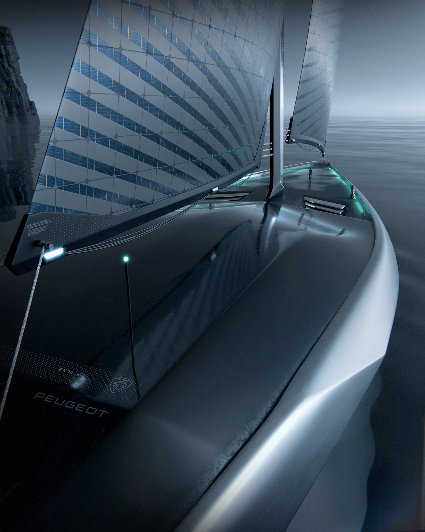 peugeot，E，yacht，Noah's Ark，