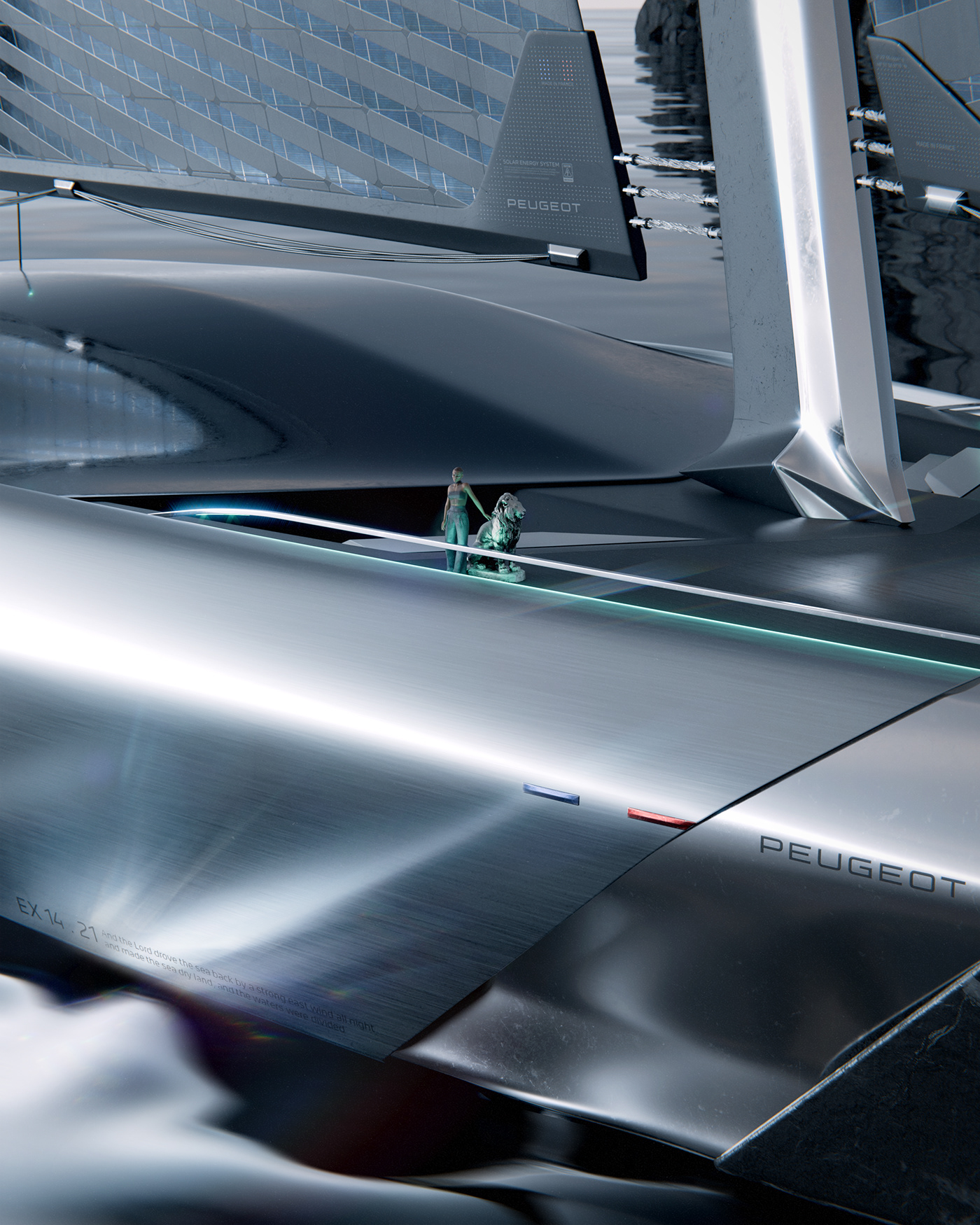 peugeot，E，yacht，Noah's Ark，