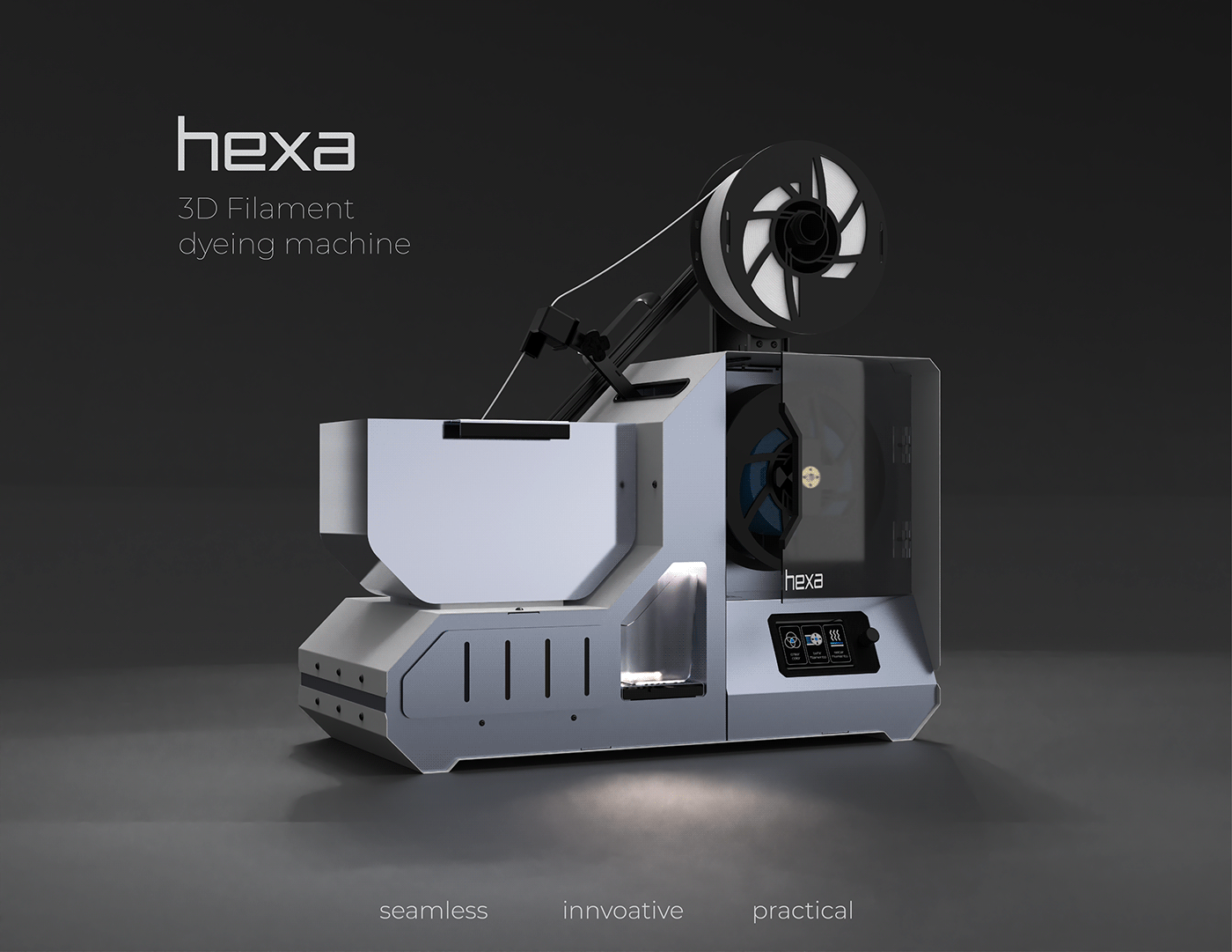 HEXA-3D，Dyeing machine，Print，