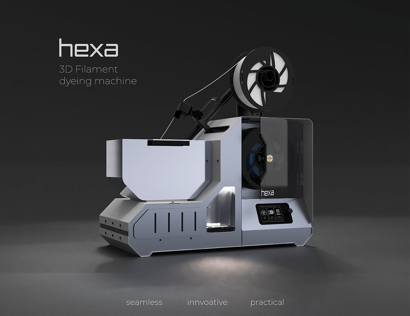 HEXA-3D，Dyeing machine，Print，