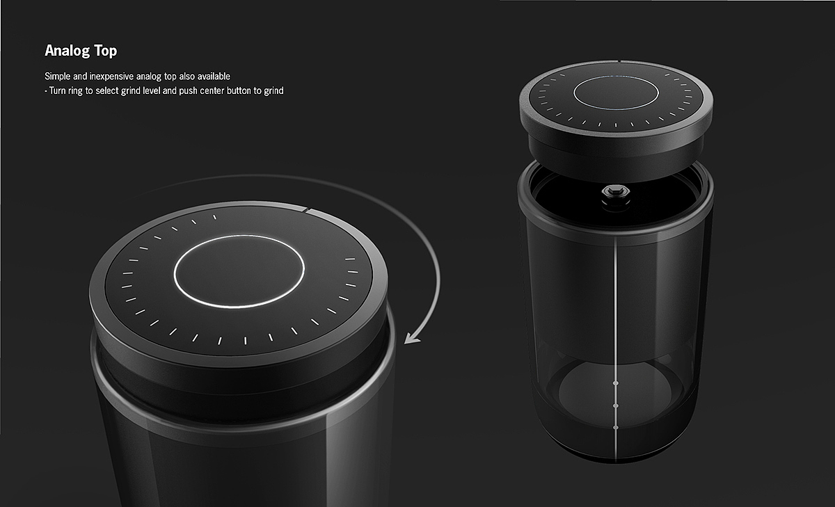 Vivi，intelligence，Coffee grinder，conceptual design，