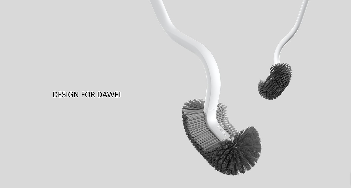 GODESIGN，David mop，David.，Home cleaning，Toilet brush，brush，