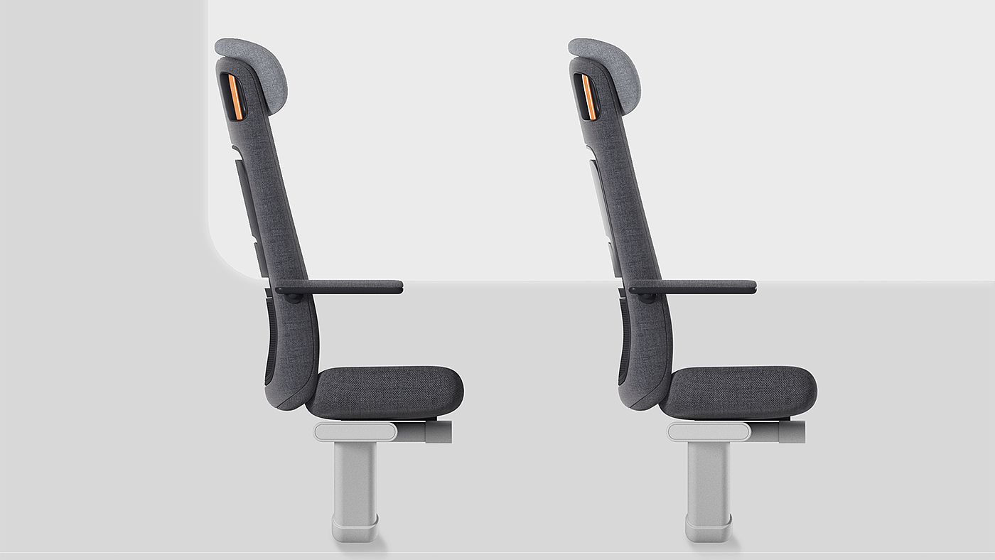 Siemens，Railway vehicle interior，conceptual design，train，