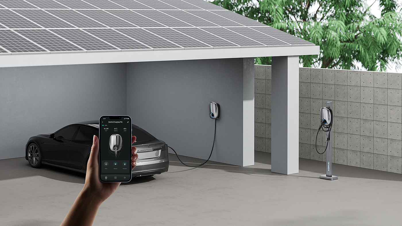 Household charging pile, bionic, new energy, automobile，