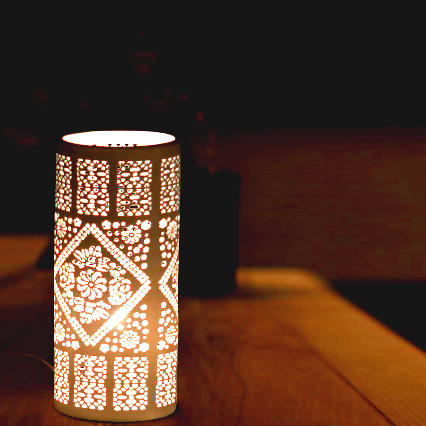 陶瓷环保台灯，中国风，