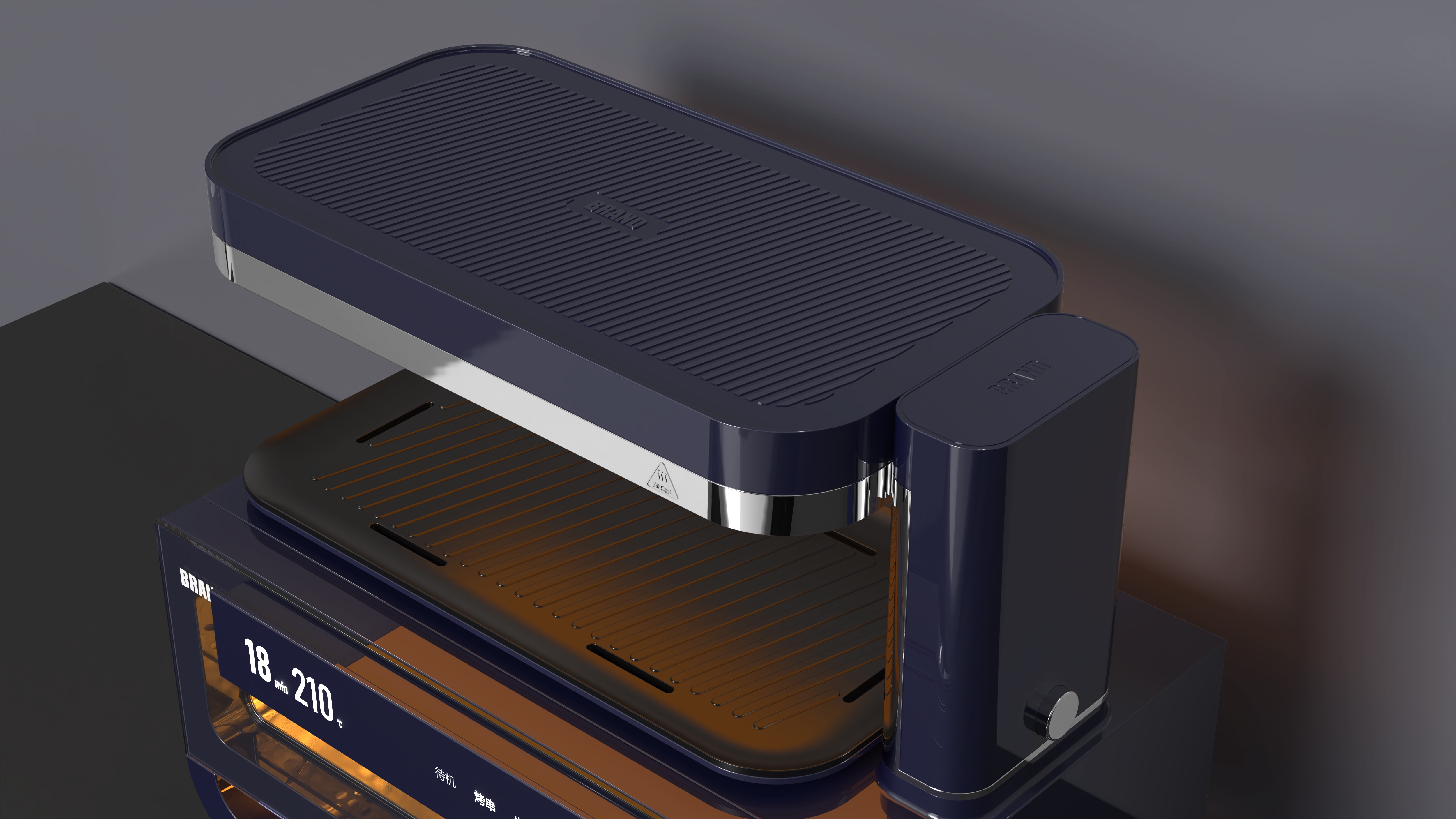 Kitchen appliances，Household appliances，Good thing recommendation，industrial design，Design services，barbecue，Household Electric Appliances，Design，