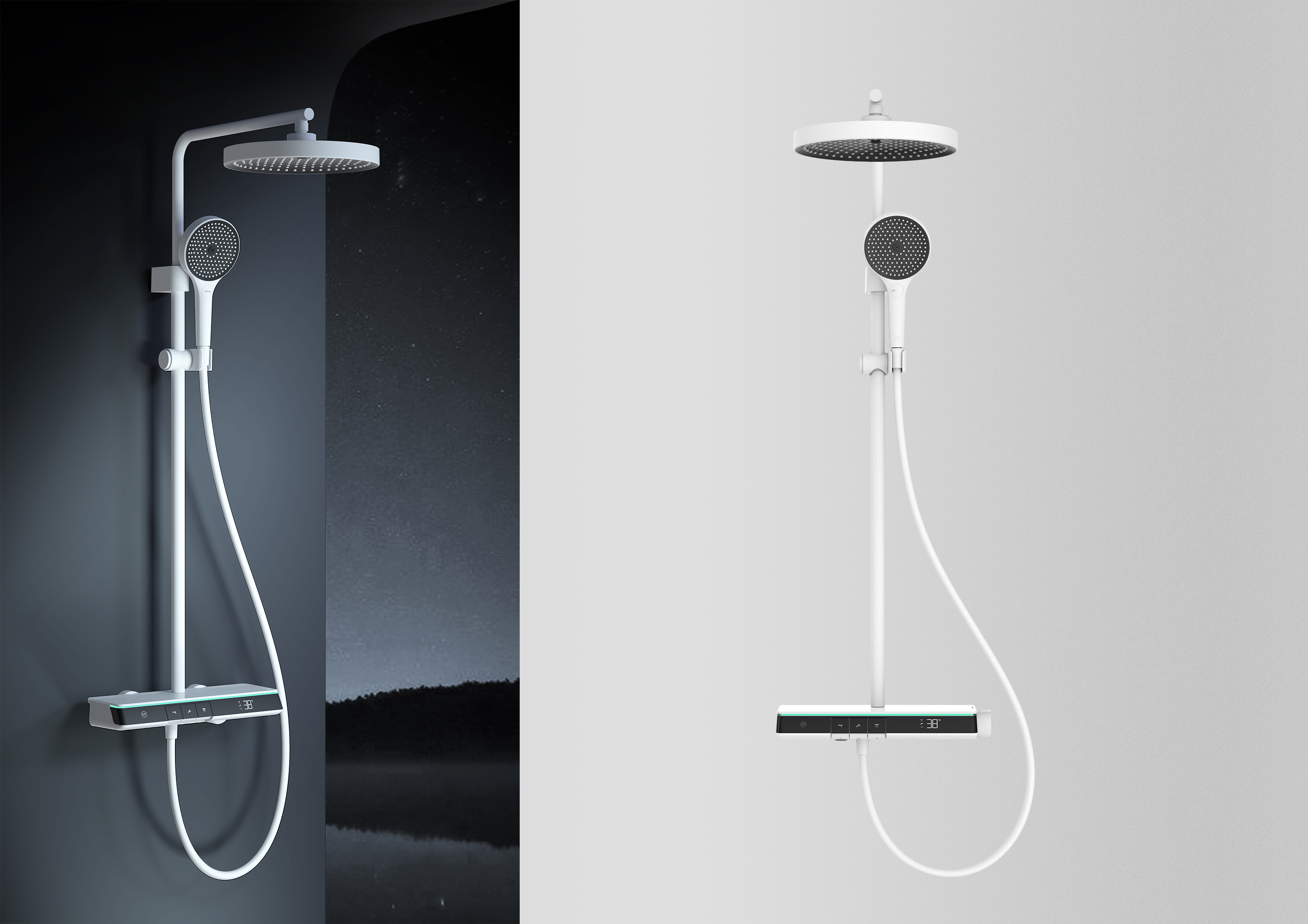 Digital light shower，