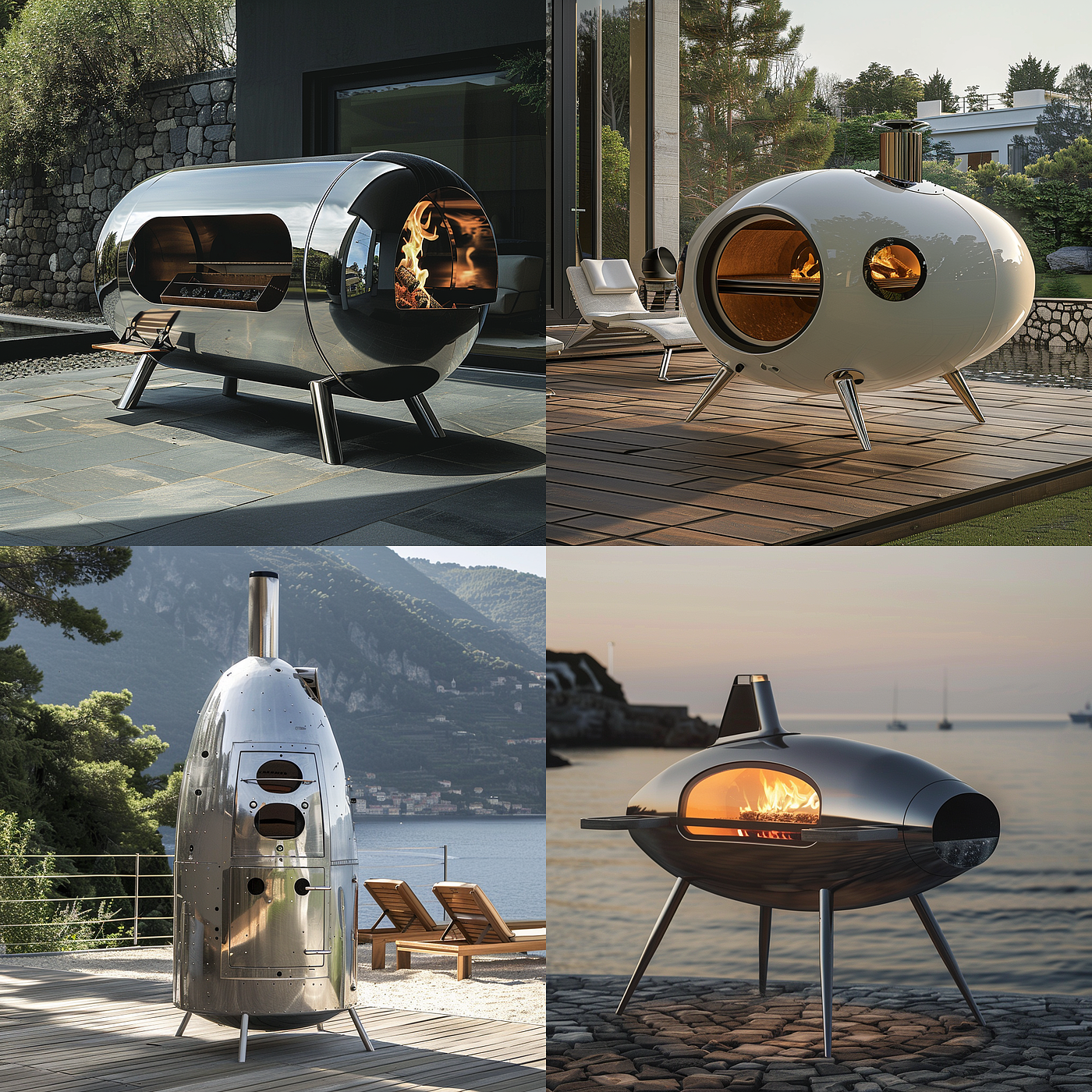 AIGC，AI design，industrial design，product design，barbecue grill，Outdoor products，camping，