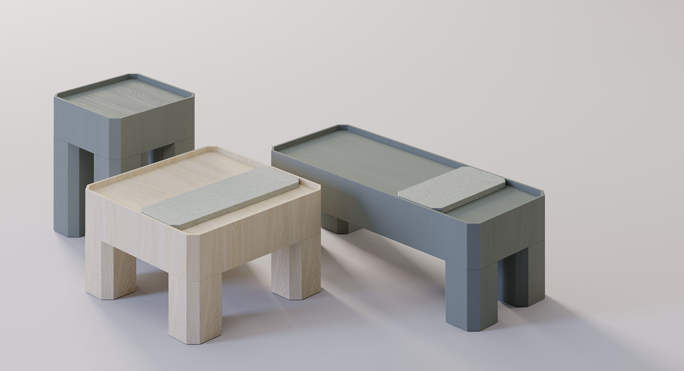 furniture，BLOCKTABLE，Table，originality，
