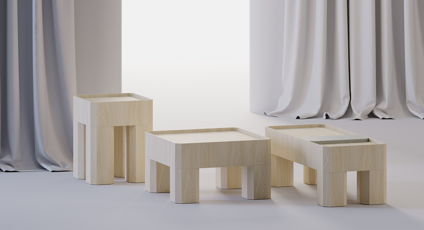 furniture，BLOCKTABLE，Table，originality，