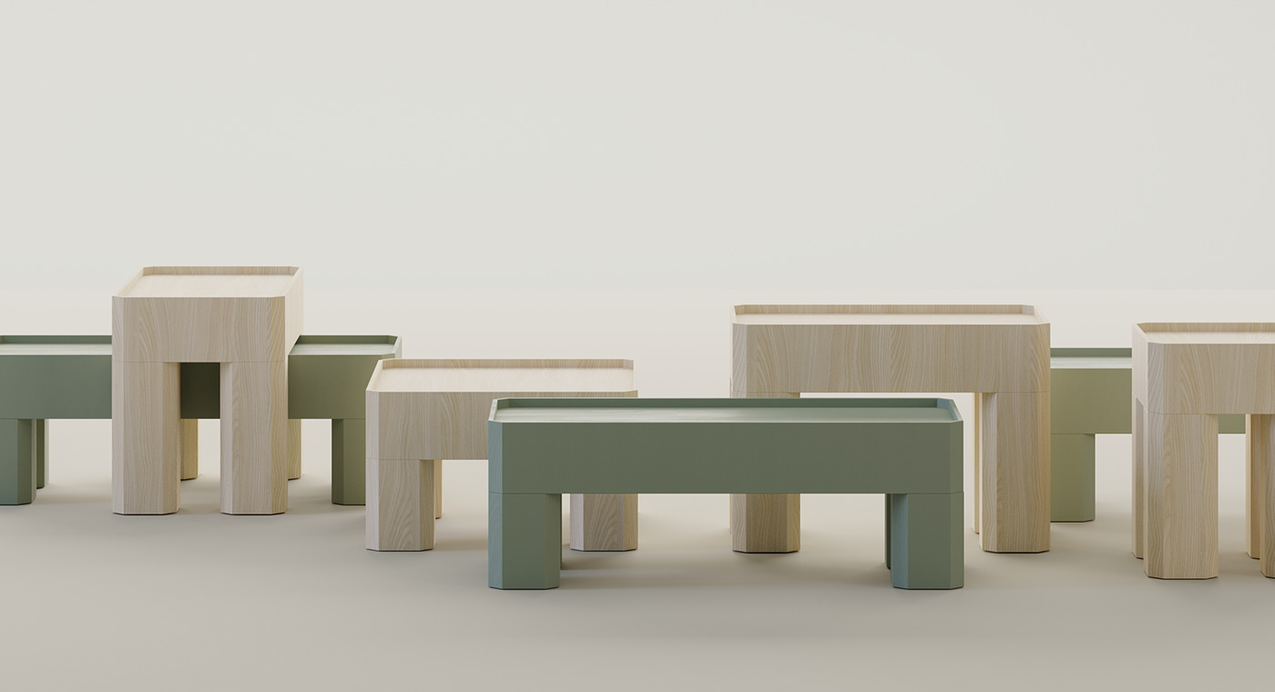 furniture，BLOCKTABLE，Table，originality，