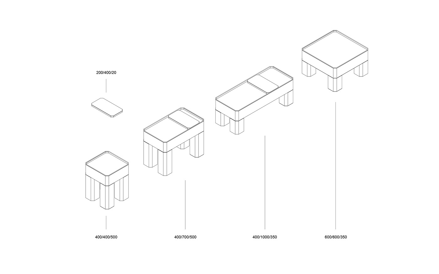 furniture，BLOCKTABLE，Table，originality，