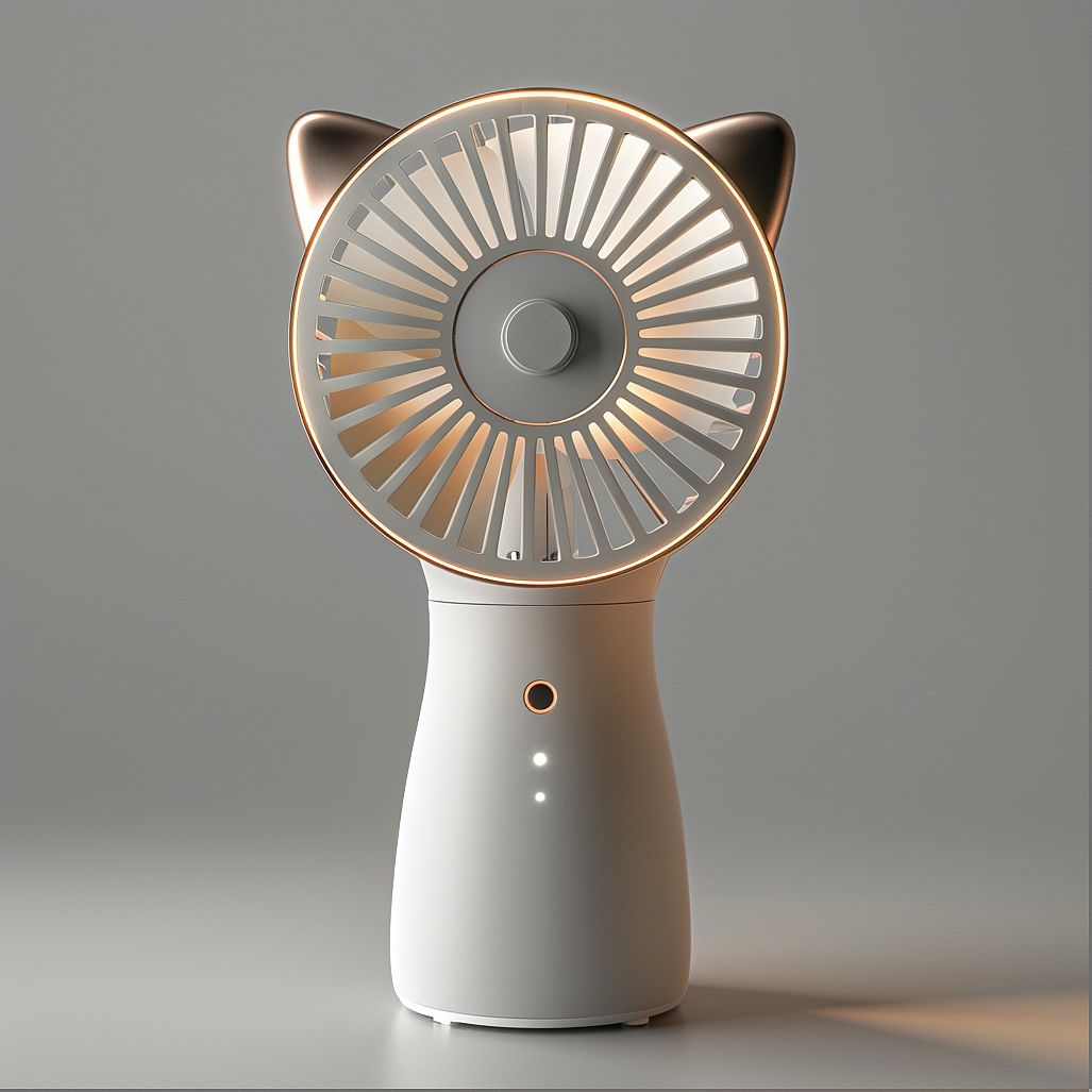 Small fans, small appliances, hand-held fans, outdoor fans.，