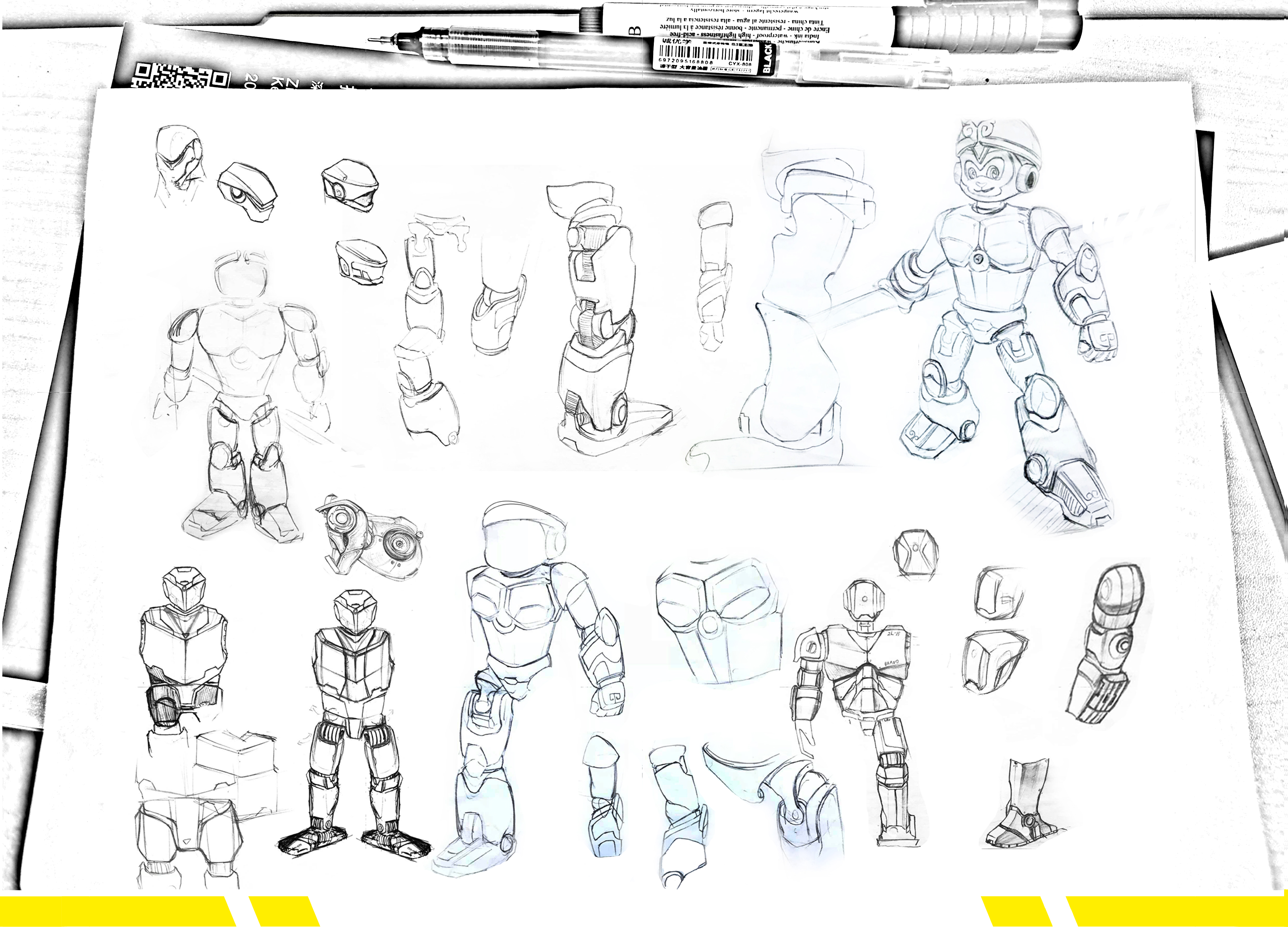 original，artificial intelligence，Digital，Service Class，Electronic equipment，Design sharing，Zun Lian Explosive，robot，