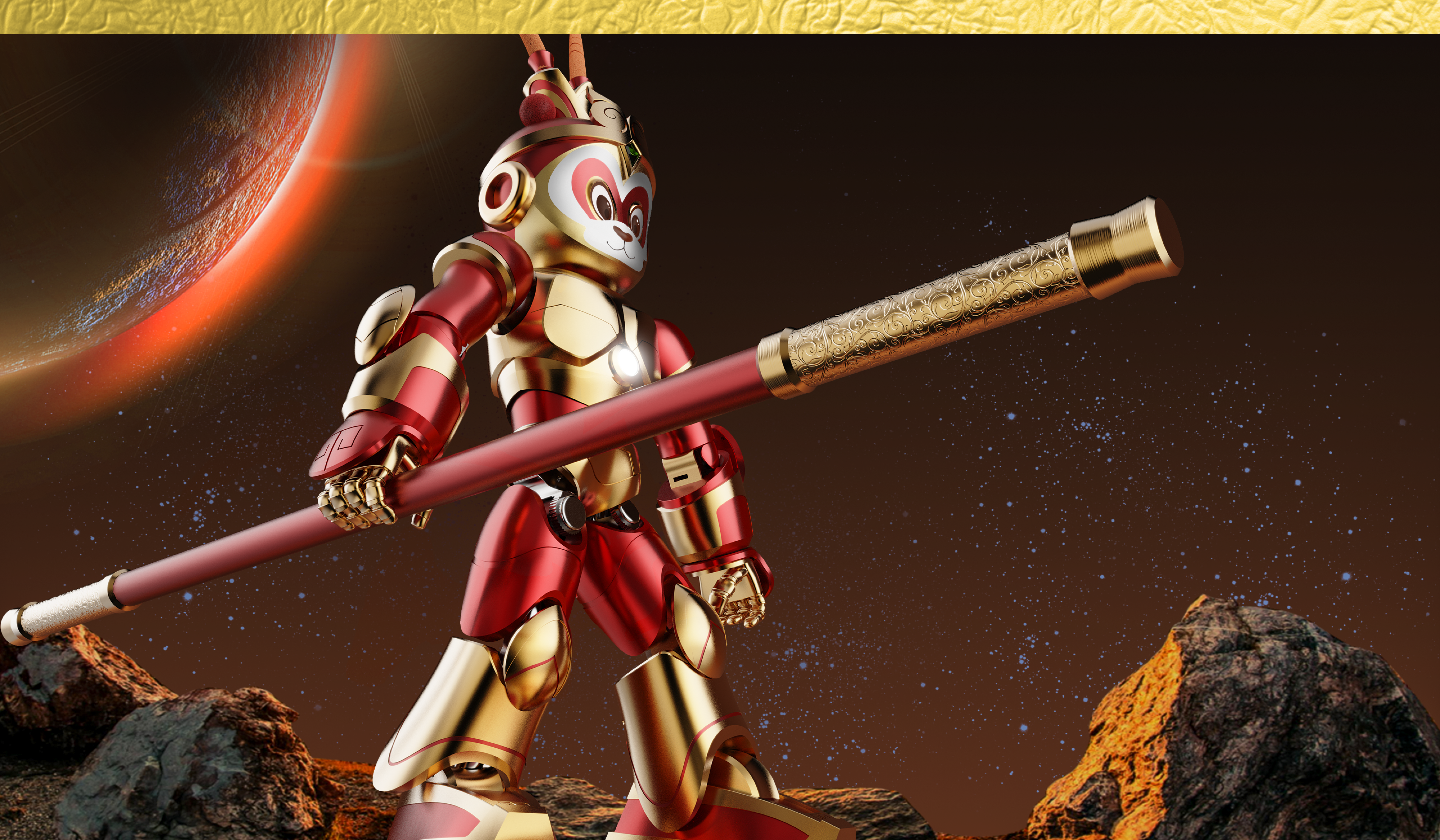 original，artificial intelligence，Digital，Service Class，Electronic equipment，Design sharing，Zun Lian Explosive，robot，