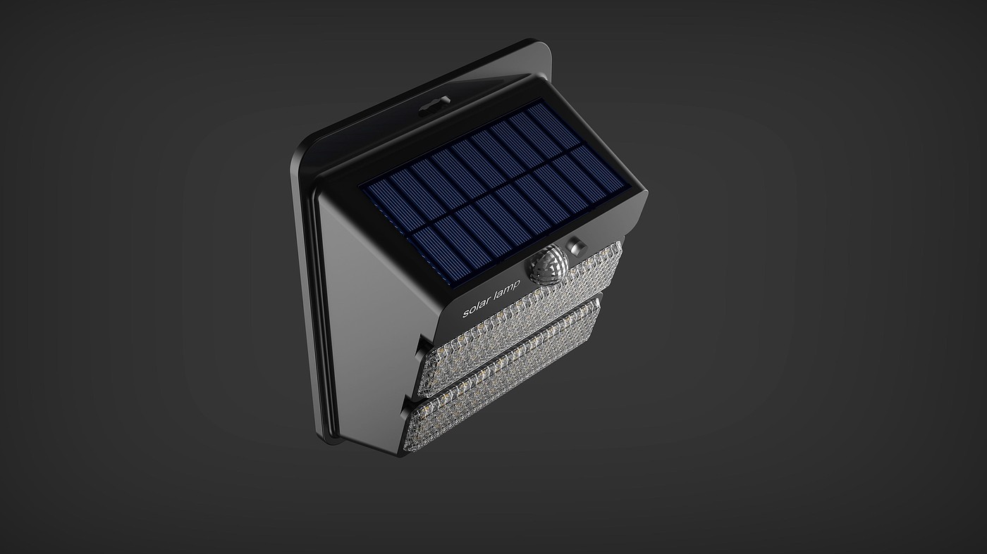 Solar lamp，Lamp design，Home product design，