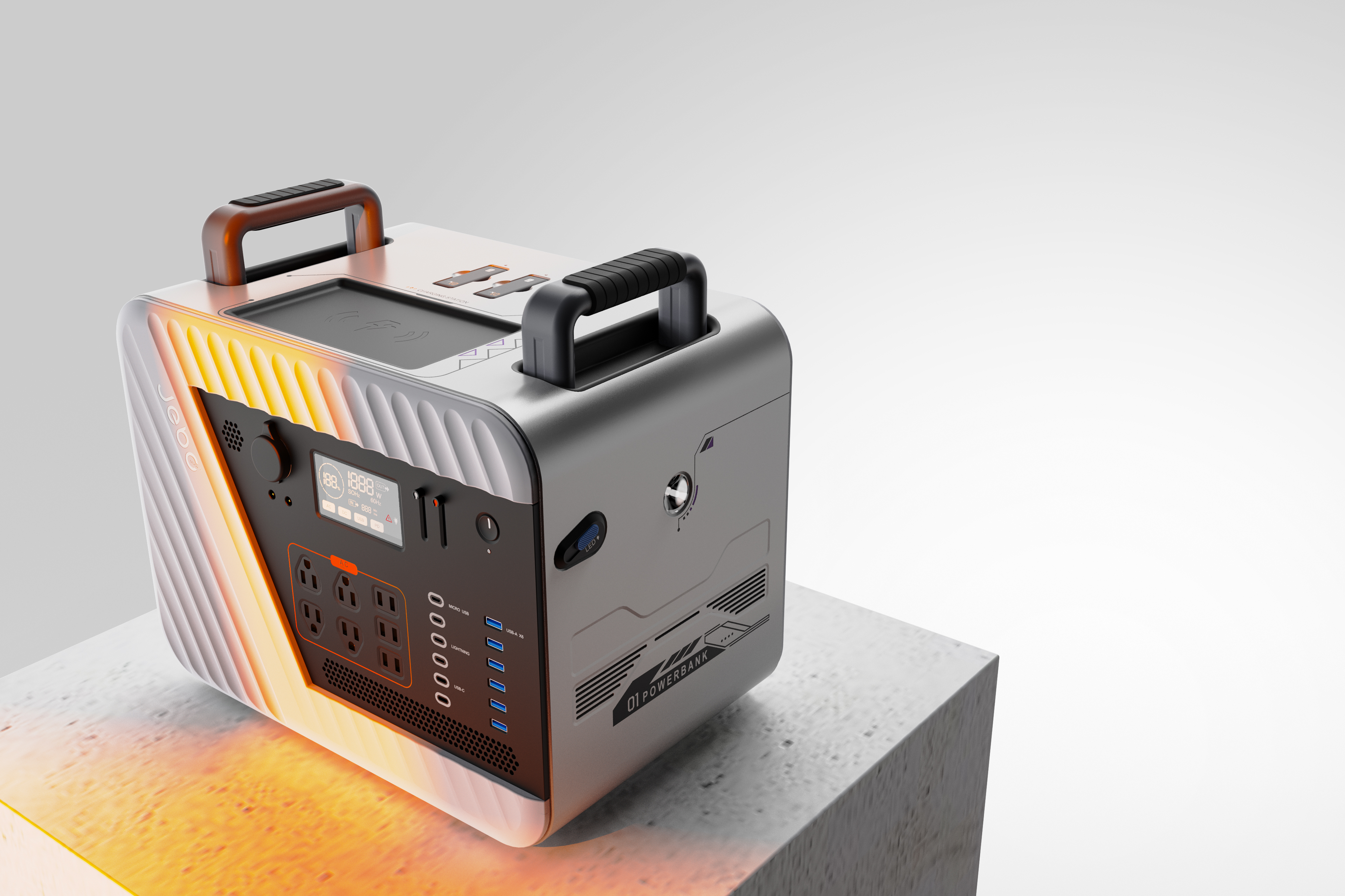 Camping Battery，Outdoor battery，Outdoor products，Appearance design，small home appliances，