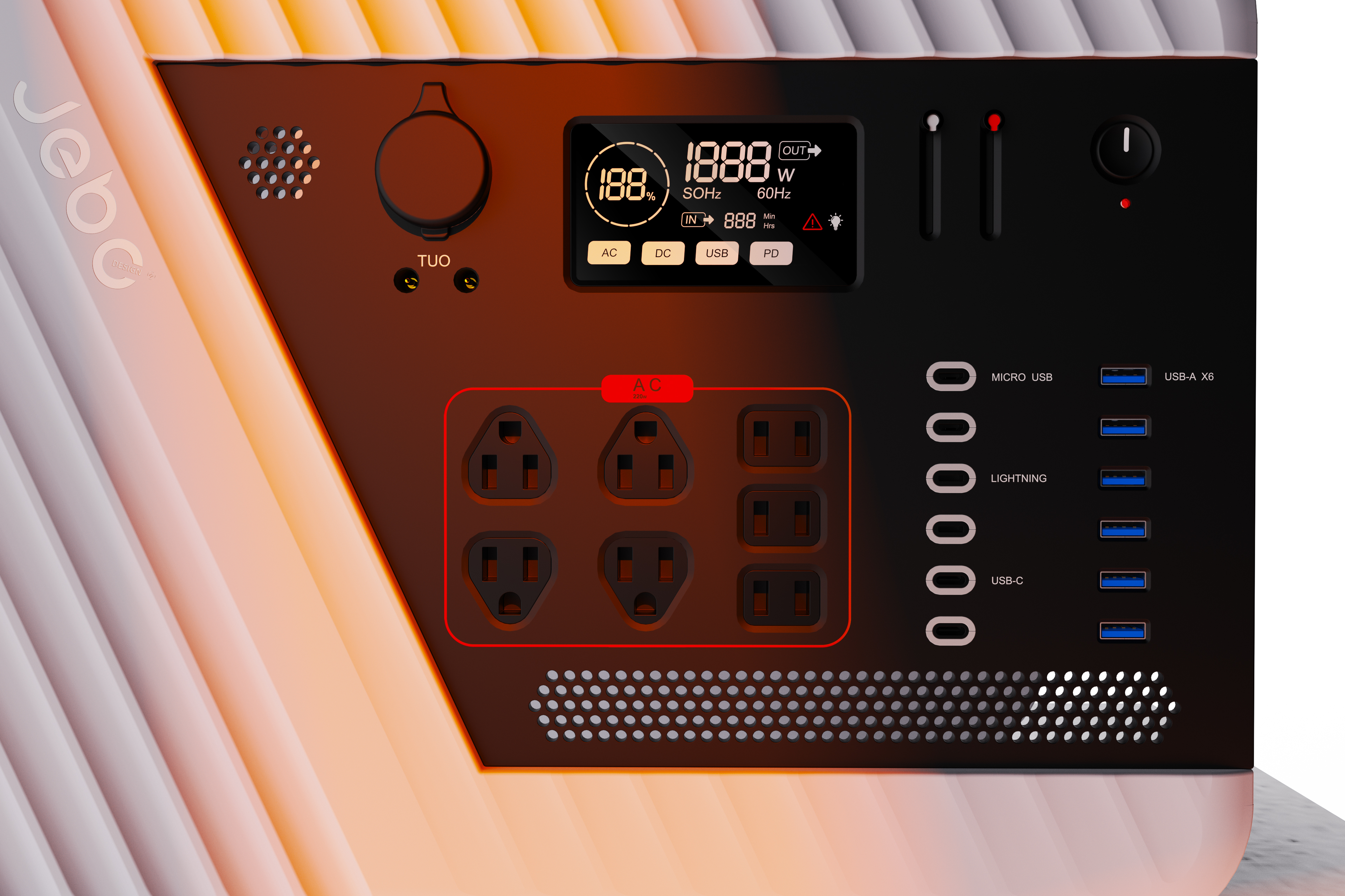 Camping Battery，Outdoor battery，Outdoor products，Appearance design，small home appliances，