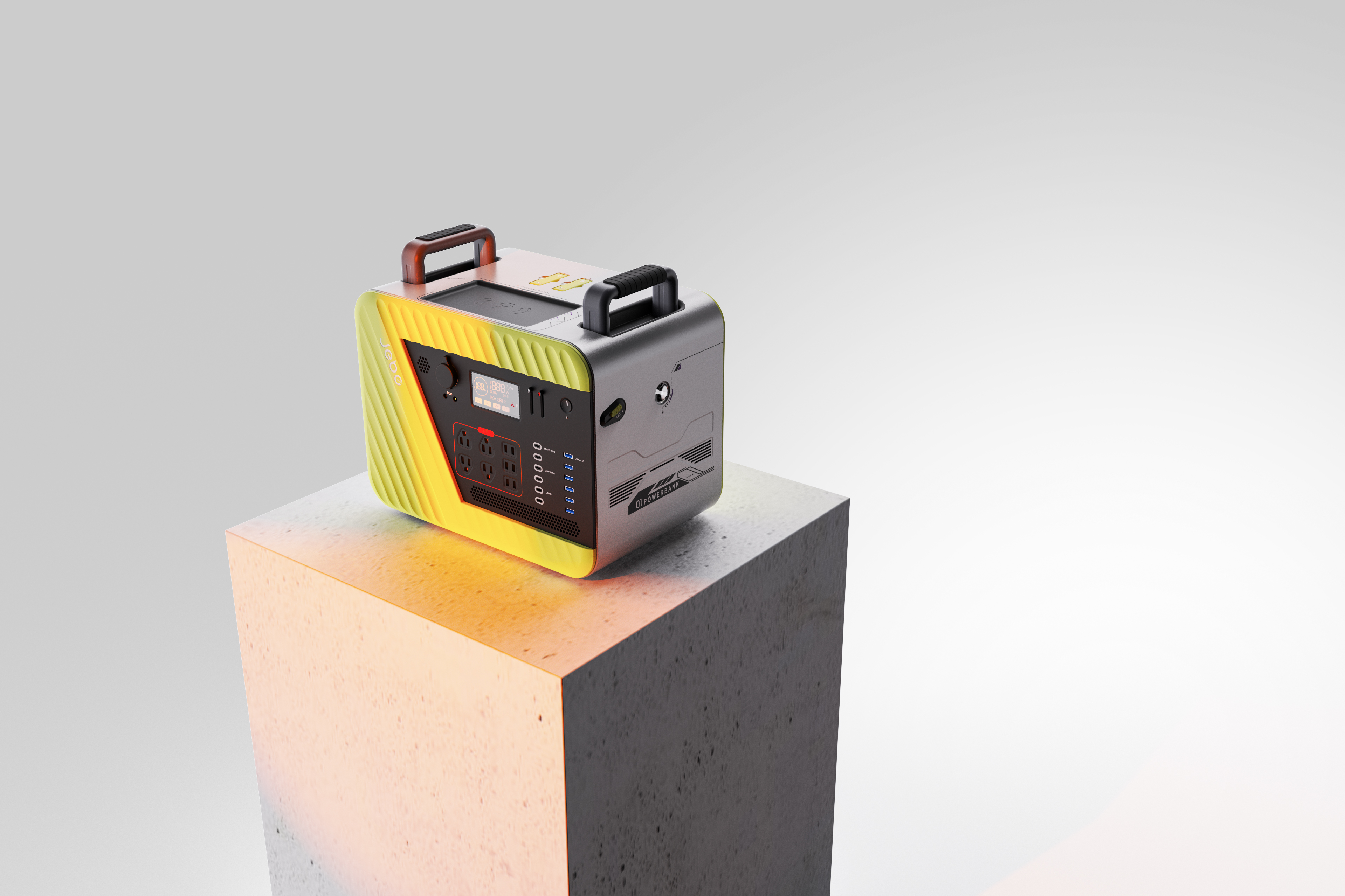 Camping Battery，Outdoor battery，Outdoor products，Appearance design，small home appliances，