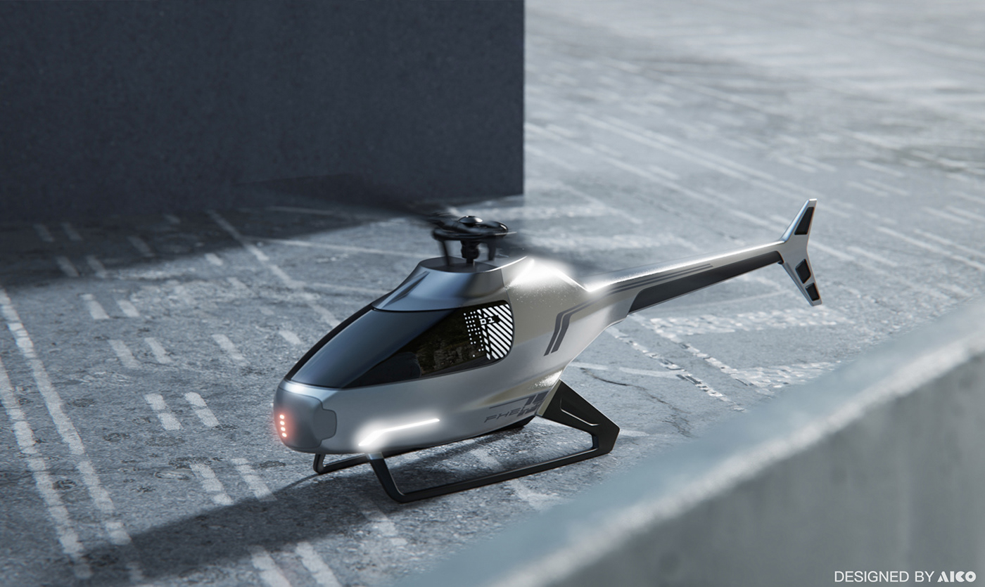 industrial design，product design，helicopter，UAV，aerodynamics，vehicle，sketch，Product modeling，