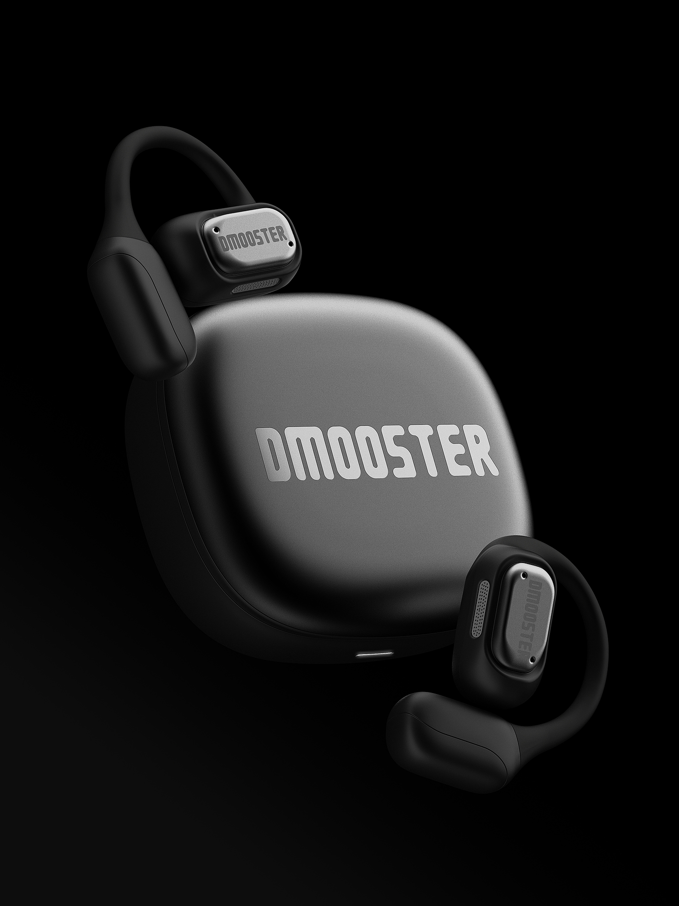 Big Monster，dmooster，Bluetooth headset，3C products，industrial design，Chaopin，headset，brand，