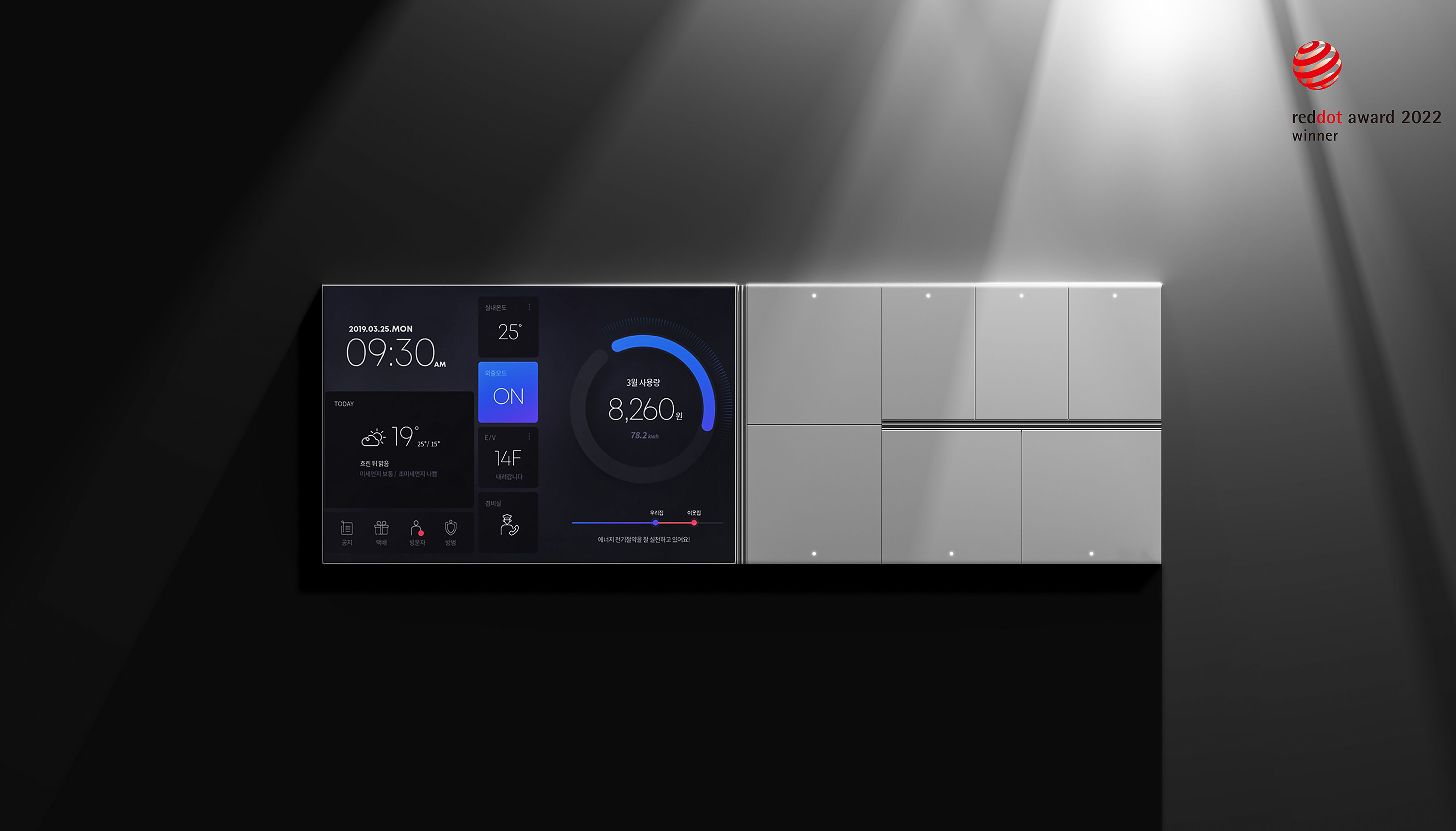 Intelligent central control，Digital appliances，ID design，